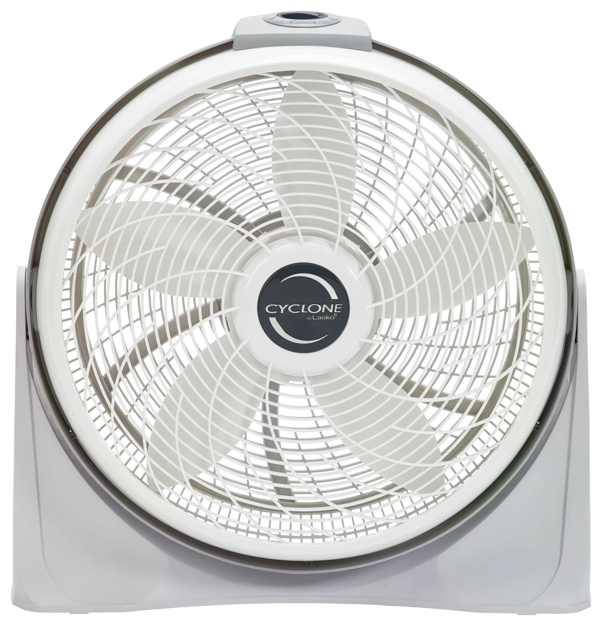 Lasko Cyclone 20" Air Circulator Fan: Wall Mount, 3-Speed, Pivoting, White - Image 8