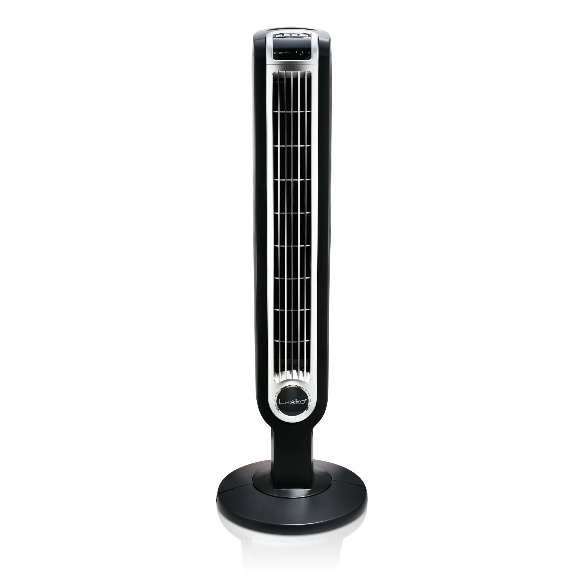 Lasko 36" Tower Fan: Oscillating, 3-Speed, Remote, Timer, Black - Image 7