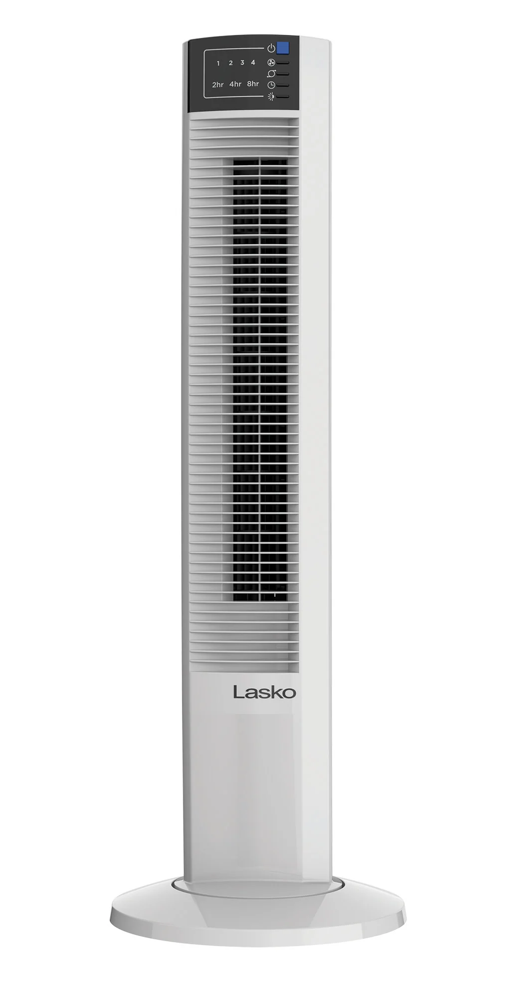 Lasko Wind Tower 35" Tower Fan: Oscillating, 4-Speed, Remote, Timer, White - Image 8