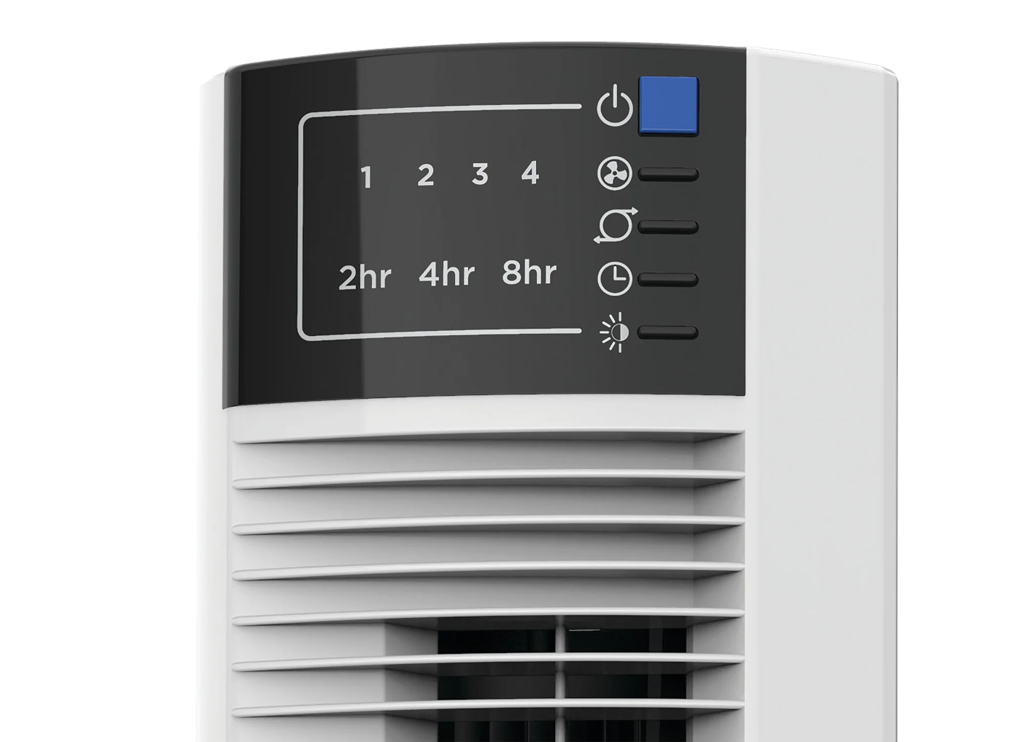 Lasko Wind Tower 35" Tower Fan: Oscillating, 4-Speed, Remote, Timer, White - Image 9