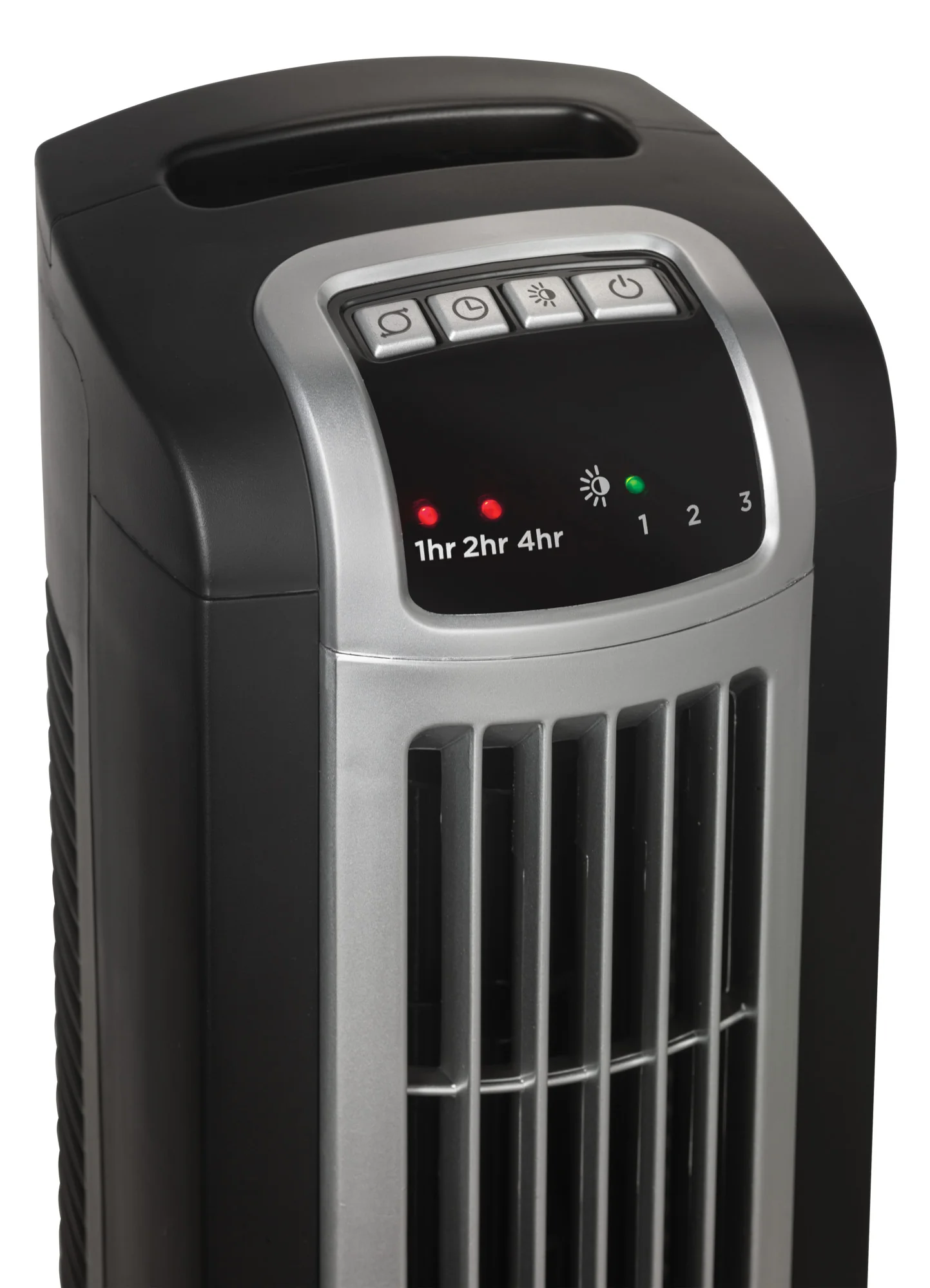 Lasko 36" Tower Fan: Oscillating, 3-Speed, Remote, Timer, Black - Image 9