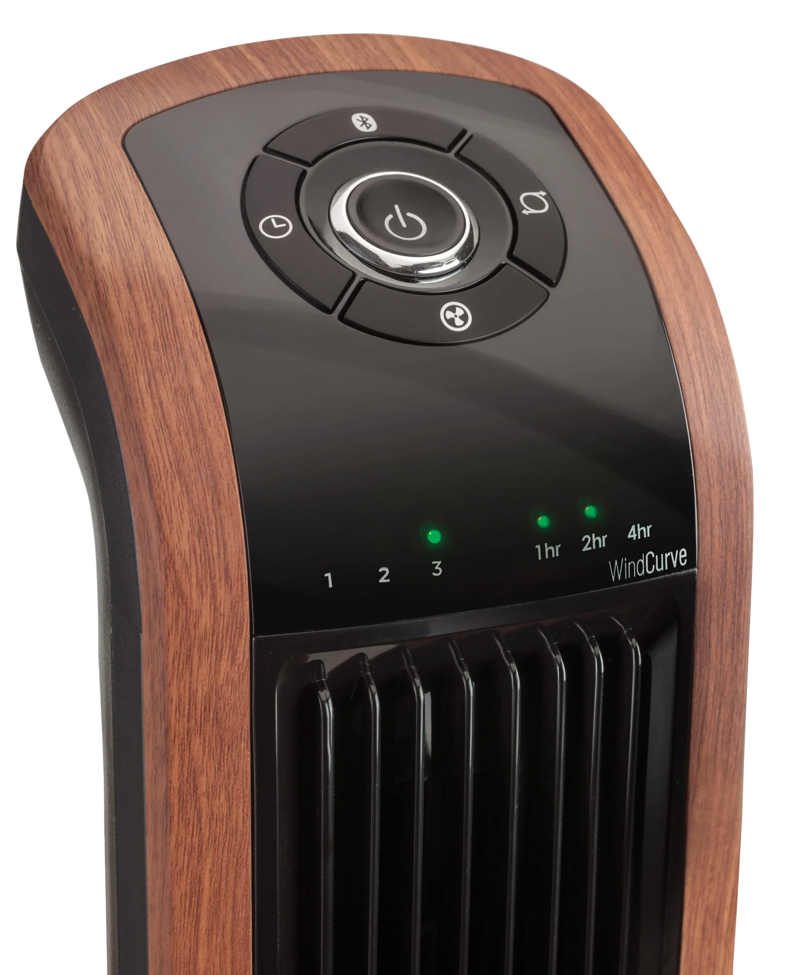 Lasko Wind Curve 42" Tower Fan: Oscillating, 3-Speed, Bluetooth, Timer, Black - Image 9