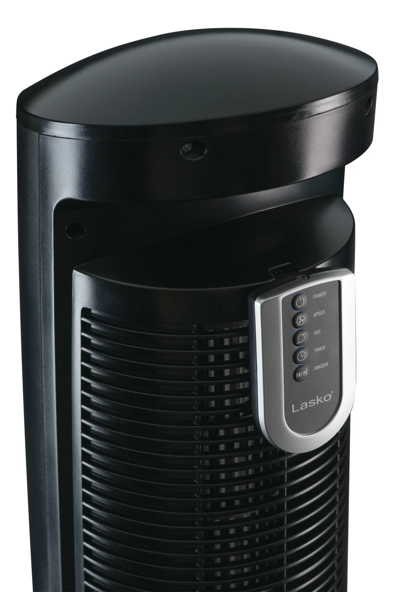 Lasko Wind Curve 42" Tower Fan: Oscillating, 3-Speed, Remote, Ionizer, Black - Image 9