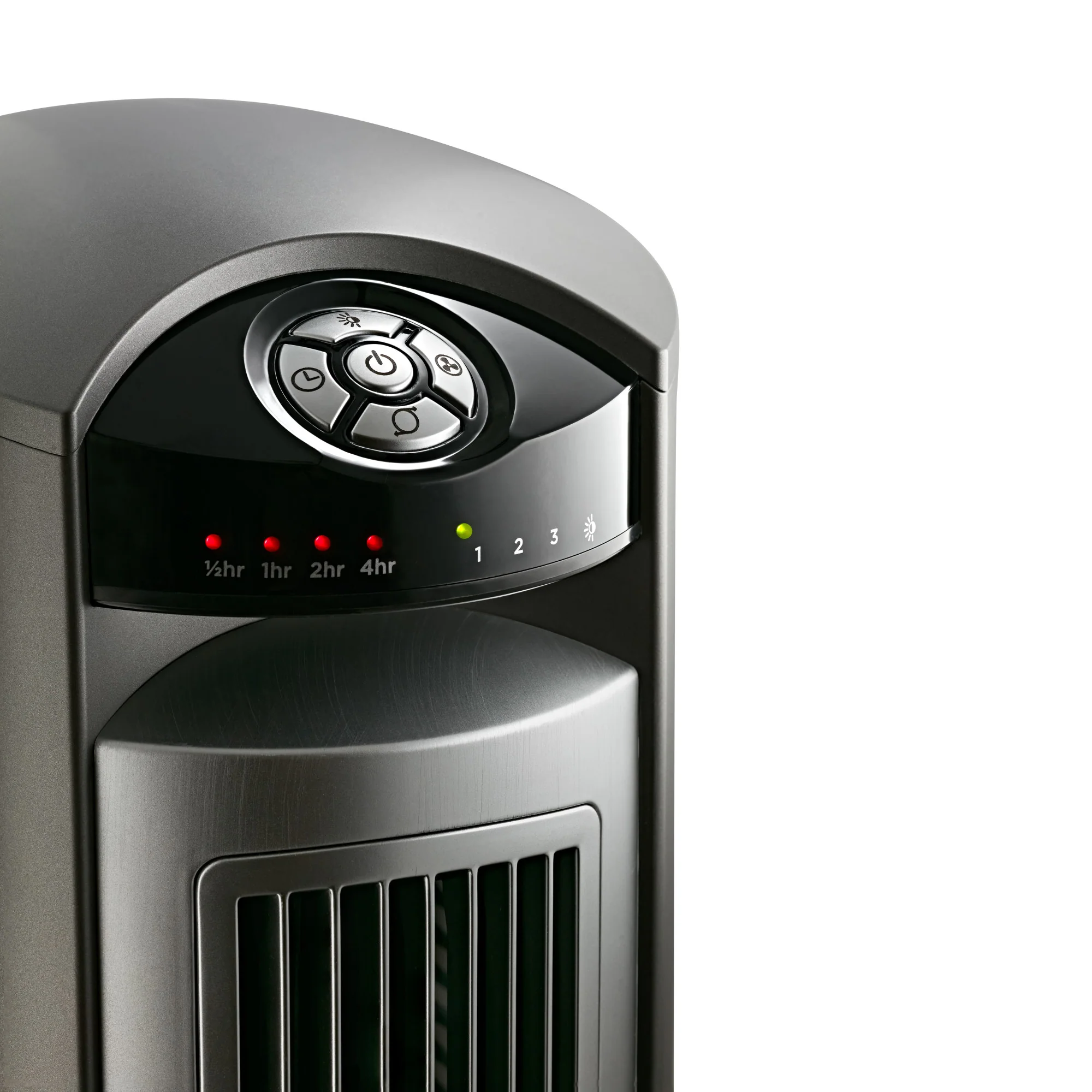 Lasko Wind Curve 42" Tower Fan: Oscillating, 3-Speed, Remote, Timer, Silver - Image 8
