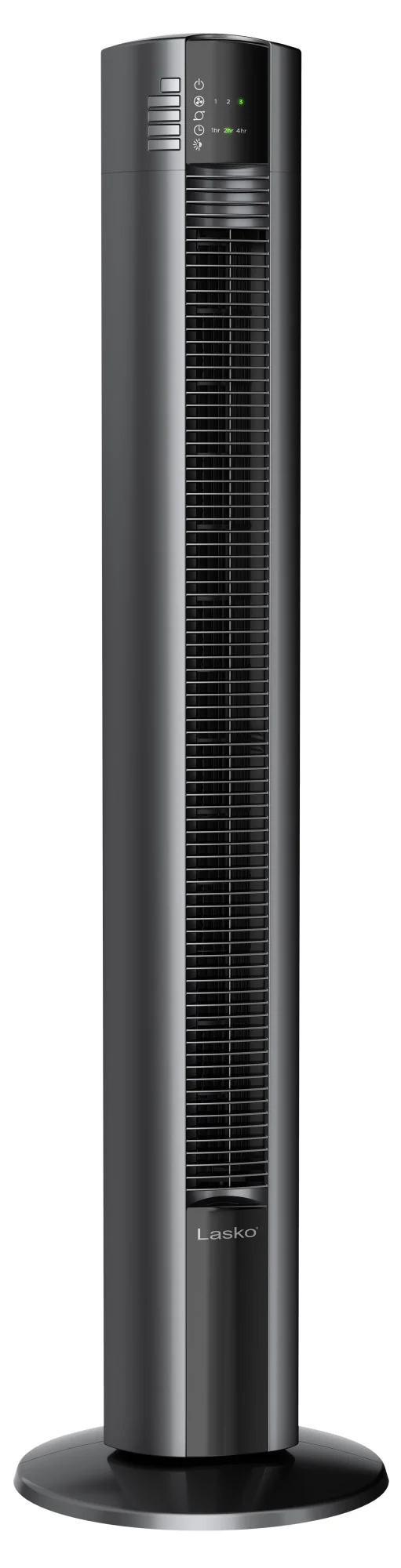 Lasko 48" Tower Fan: Oscillating, 3-Speed, Remote, Timer, Black - Image 2