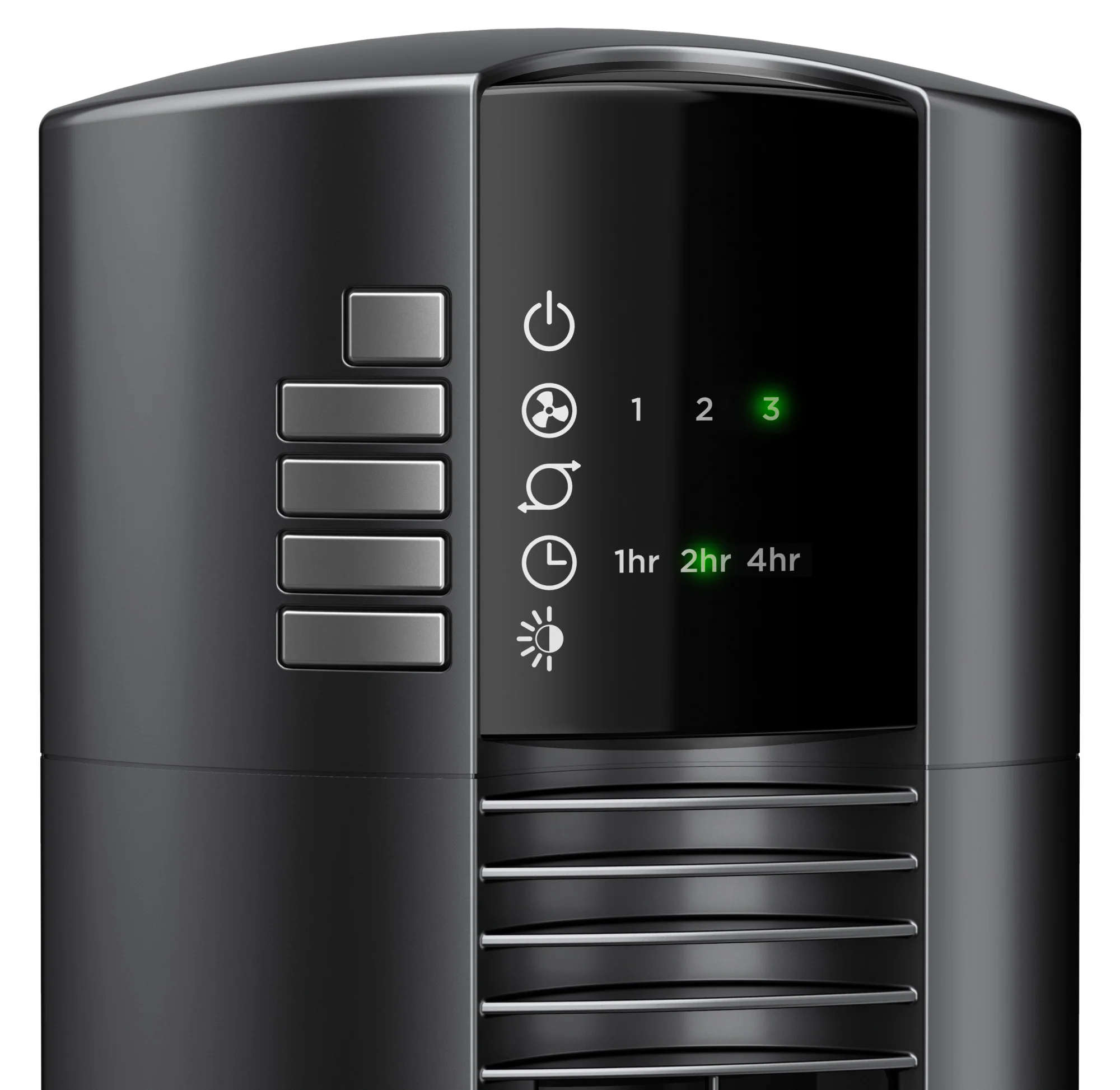 Lasko 48" Tower Fan: Oscillating, 3-Speed, Remote, Timer, Black - Image 3