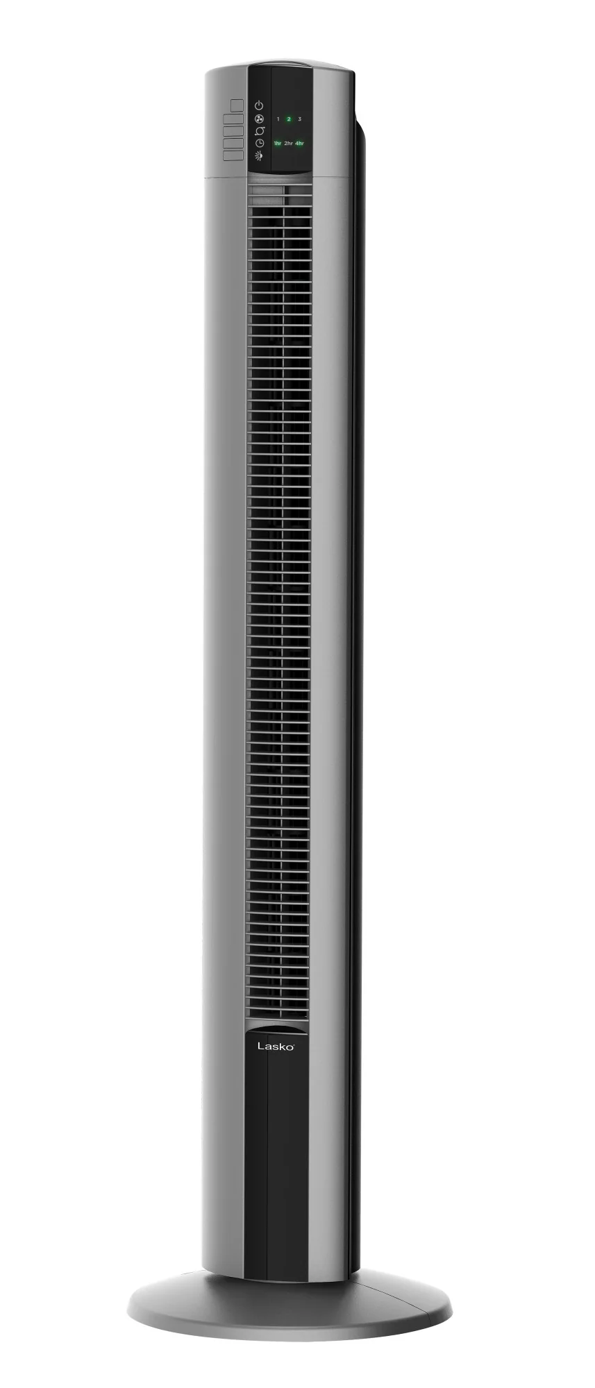 Lasko 48" Tower Fan: Oscillating, 3-Speed, Remote, Timer, Gray - Image 7