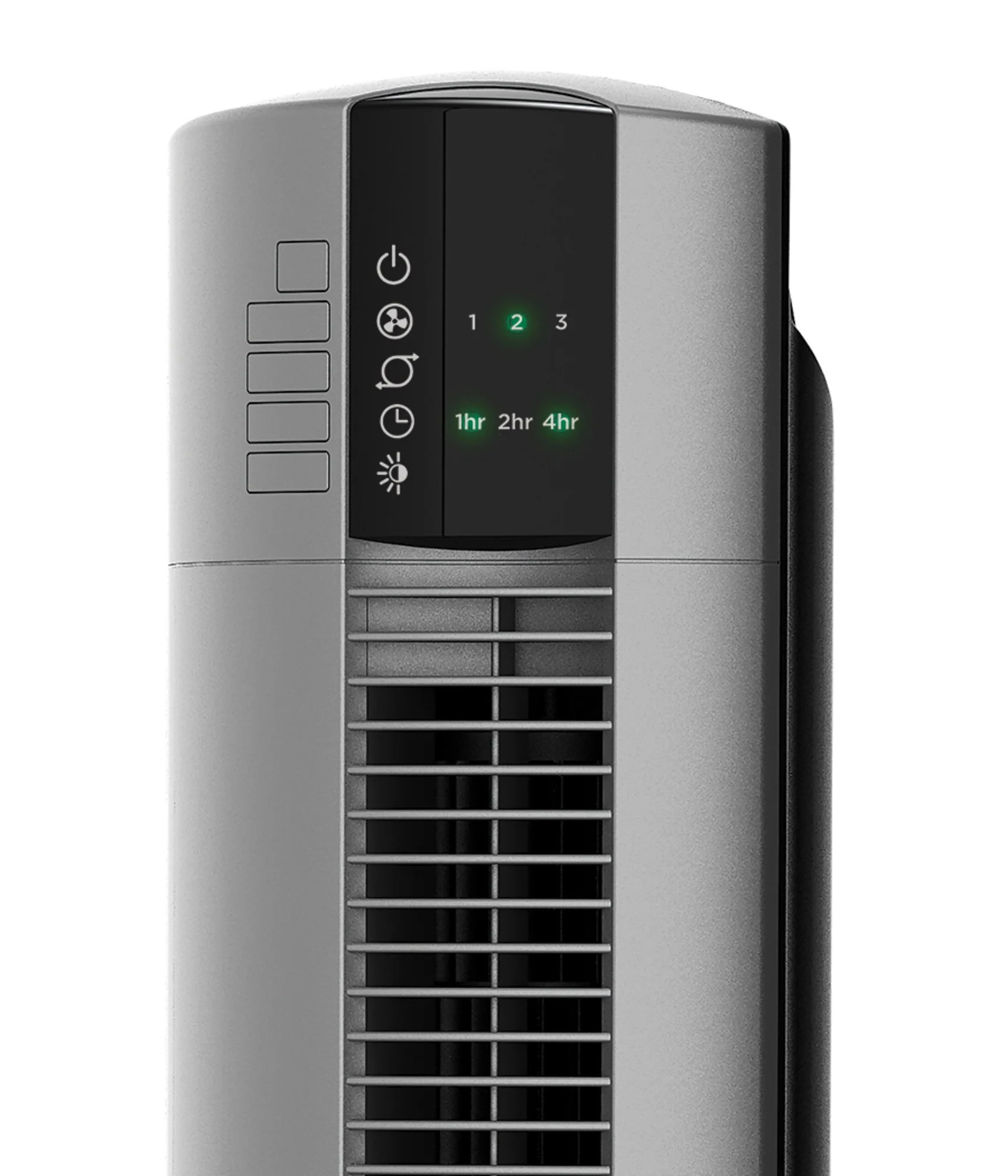 Lasko 48" Tower Fan: Oscillating, 3-Speed, Remote, Timer, Gray - Image 8