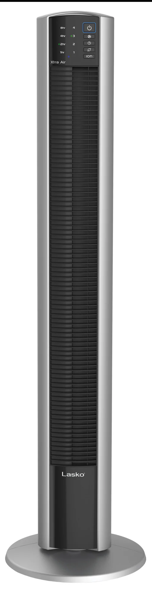 Lasko 48" Tower Fan: Oscillating, 4-Speed, Remote, Timer, Ionizer, Black - Image 3