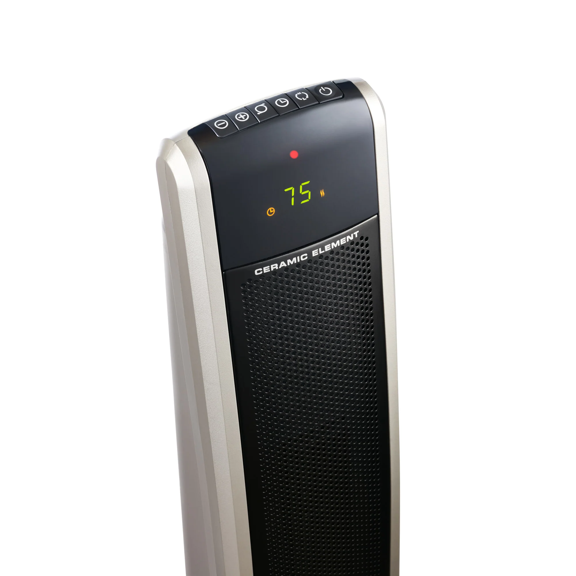 Lasko 29" Digital Ceramic Tower Heater (2 heat settings, remote, timer, black/silver) - Image 9