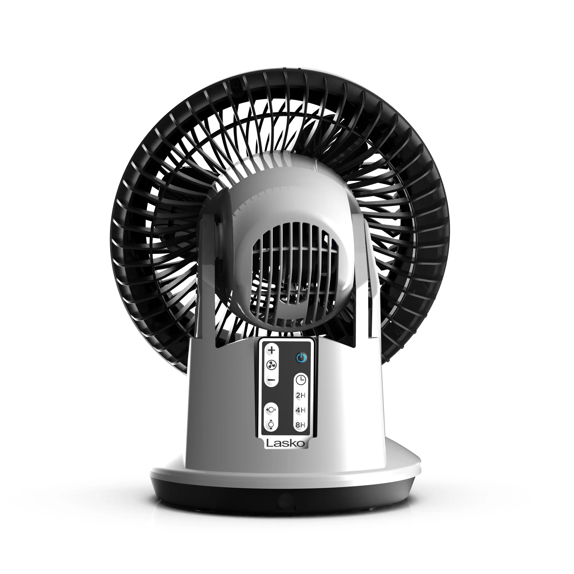 Lasko Whirlwind 7" Table Fan: Dual Oscillation, 3-Speed, Remote, White - Image 13