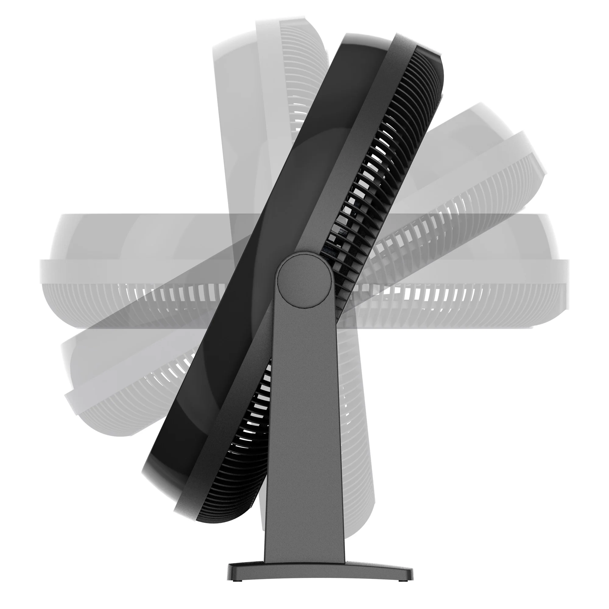 Lasko 20" Air Circulator Fan: Wall Mount, 3-Speed, Pivoting, Black - Image 4