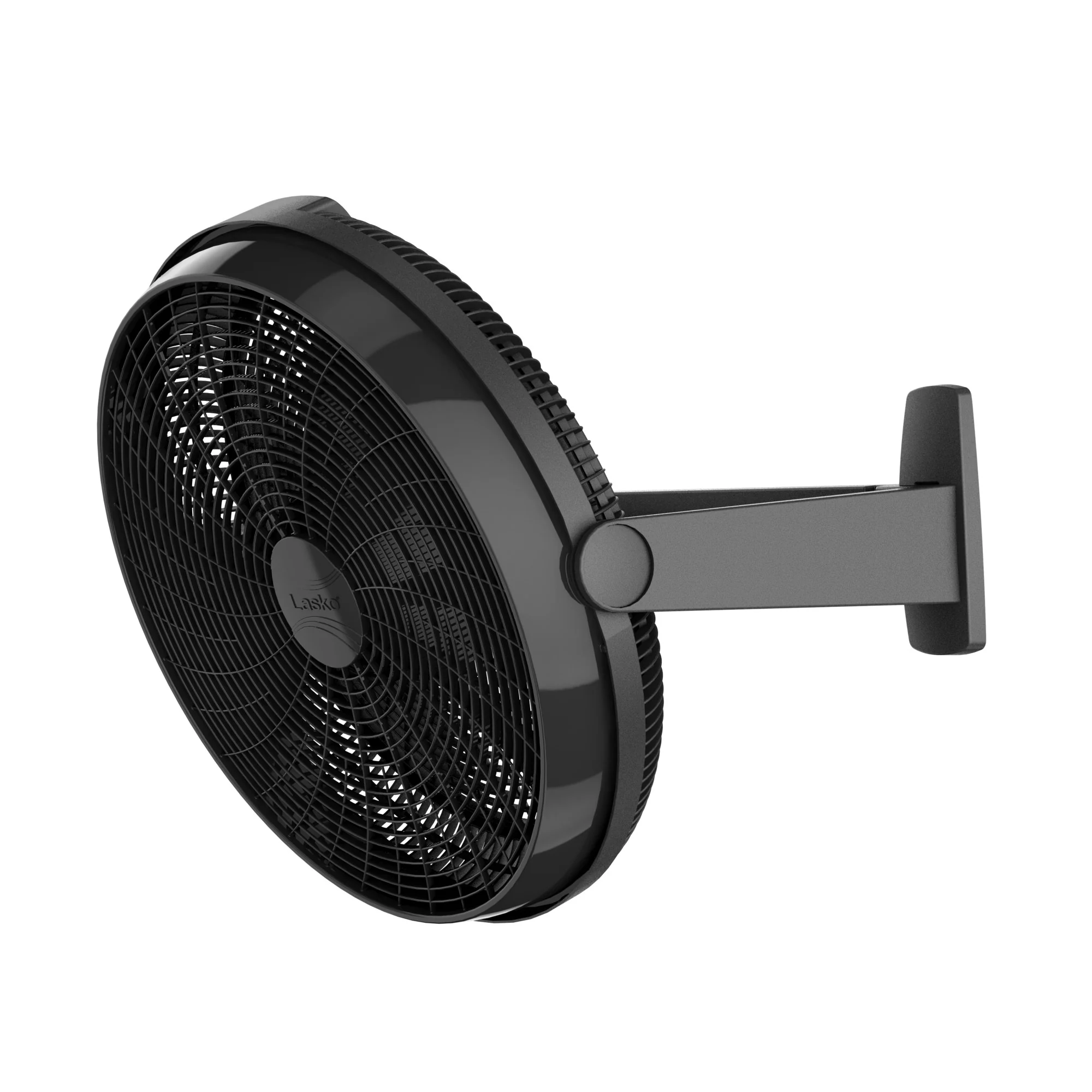 Lasko 20" Air Circulator Fan: Wall Mount, 3-Speed, Pivoting, Black - Image 5