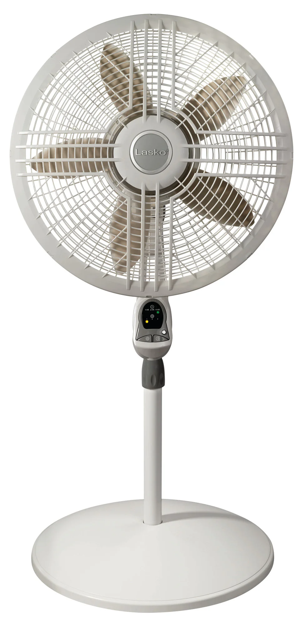 Lasko 18" Pedestal Fan: Oscillating, 3-Speed, Remote, Timer, White - Image 4