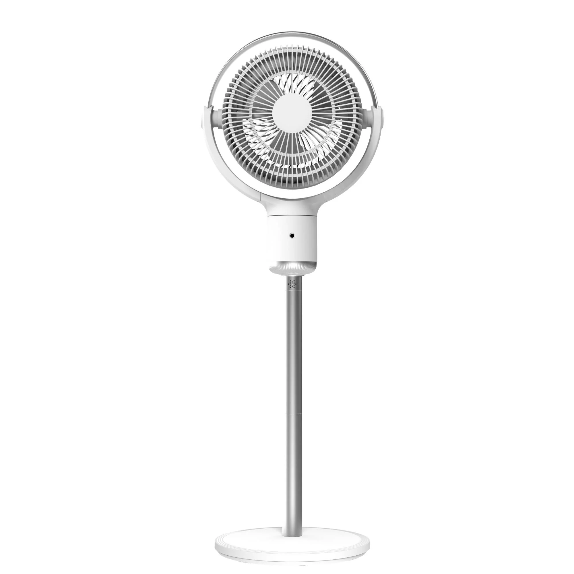 Lasko Whirlwind 7" DC Pedestal Fan: Dual Oscillation, 24-Speed, Remote, Timer, White - Image 11