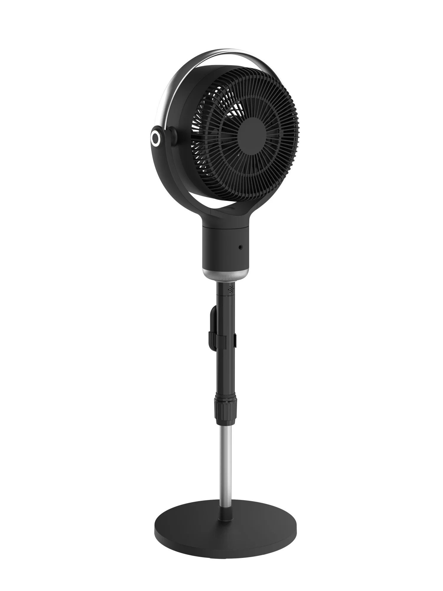 Lasko Whirlwind 7" DC Pedestal Fan: Dual Oscillation, 24-Speed, Remote, Timer, Black - Image 11