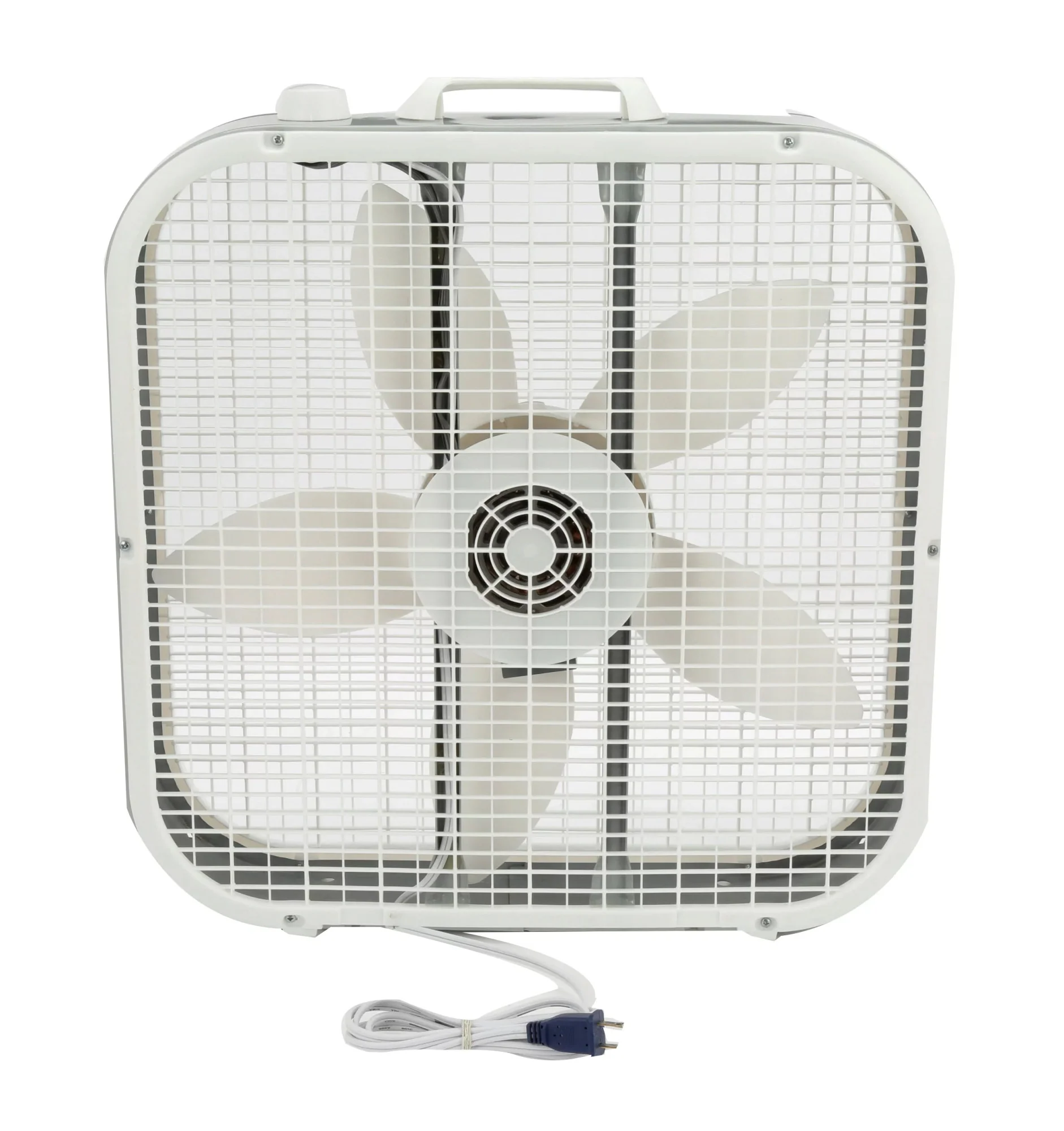 Lasko 20" Box Fan: 3-Speed, Weather-Resistant Motor, White - Image 11