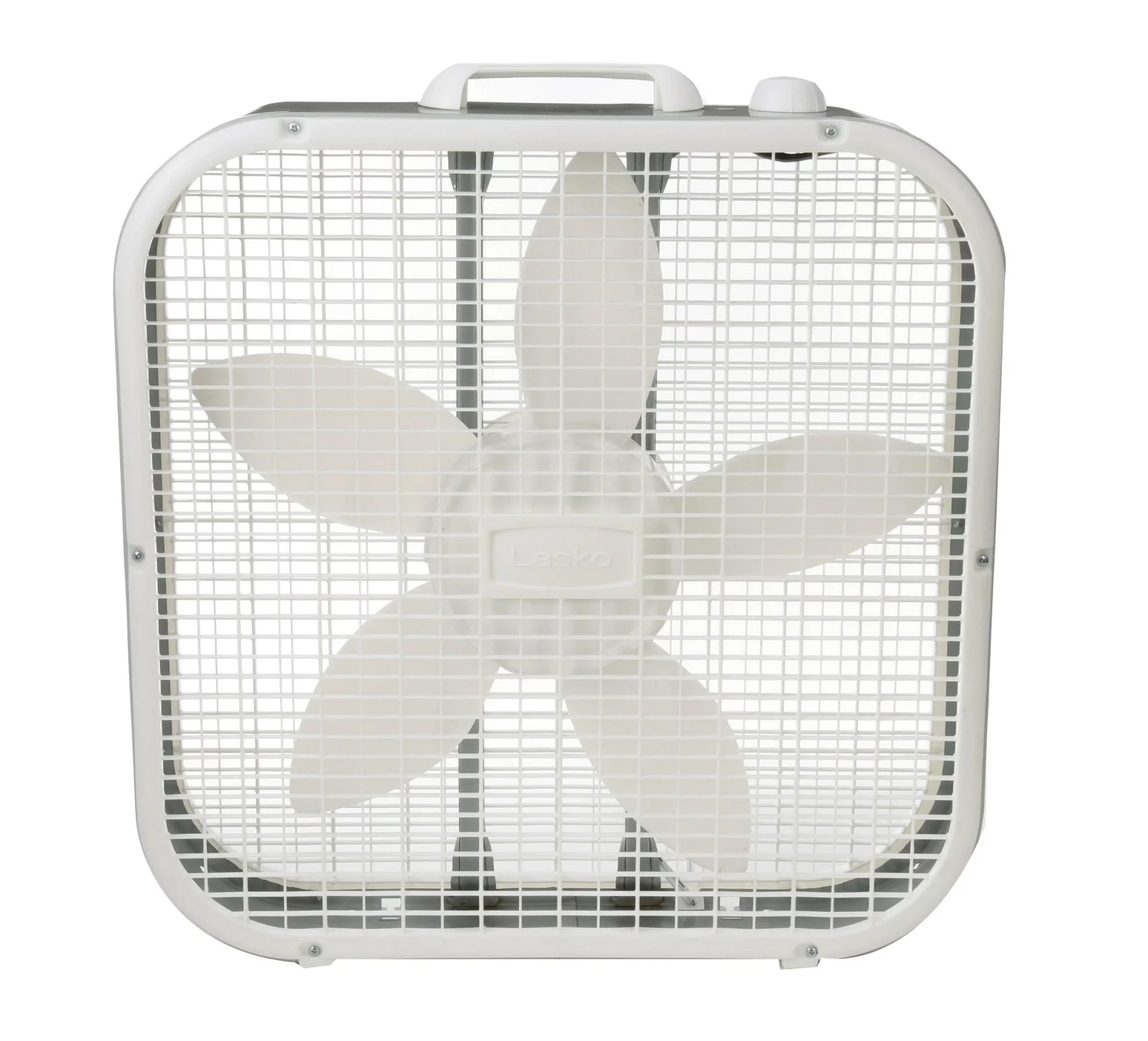 Lasko 20" Box Fan: 3-Speed, Weather-Resistant Motor, White - Image 9