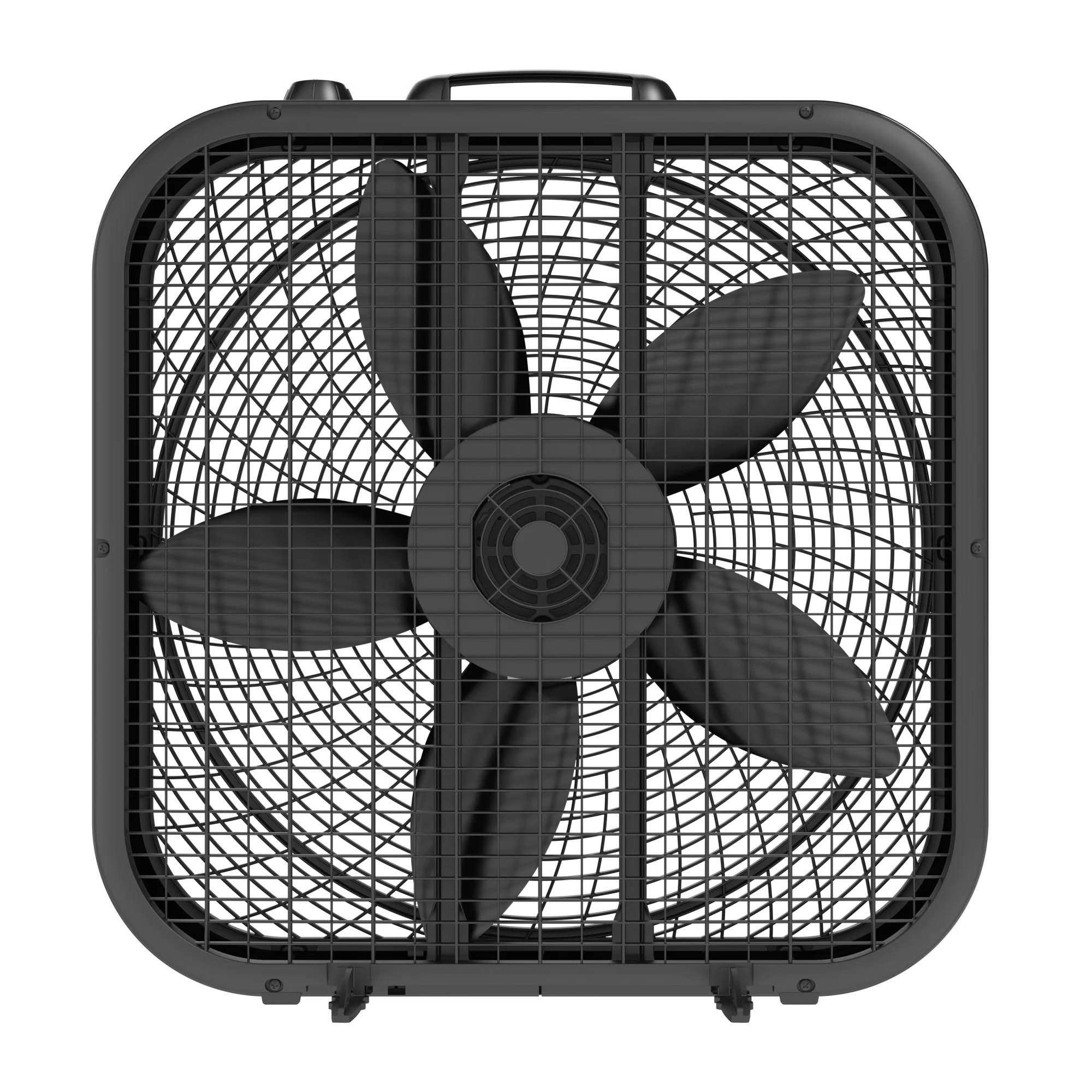 Lasko Cool Colors 20" Box Fan: 3-Speed, Weather-Resistant Motor, Black - Image 10