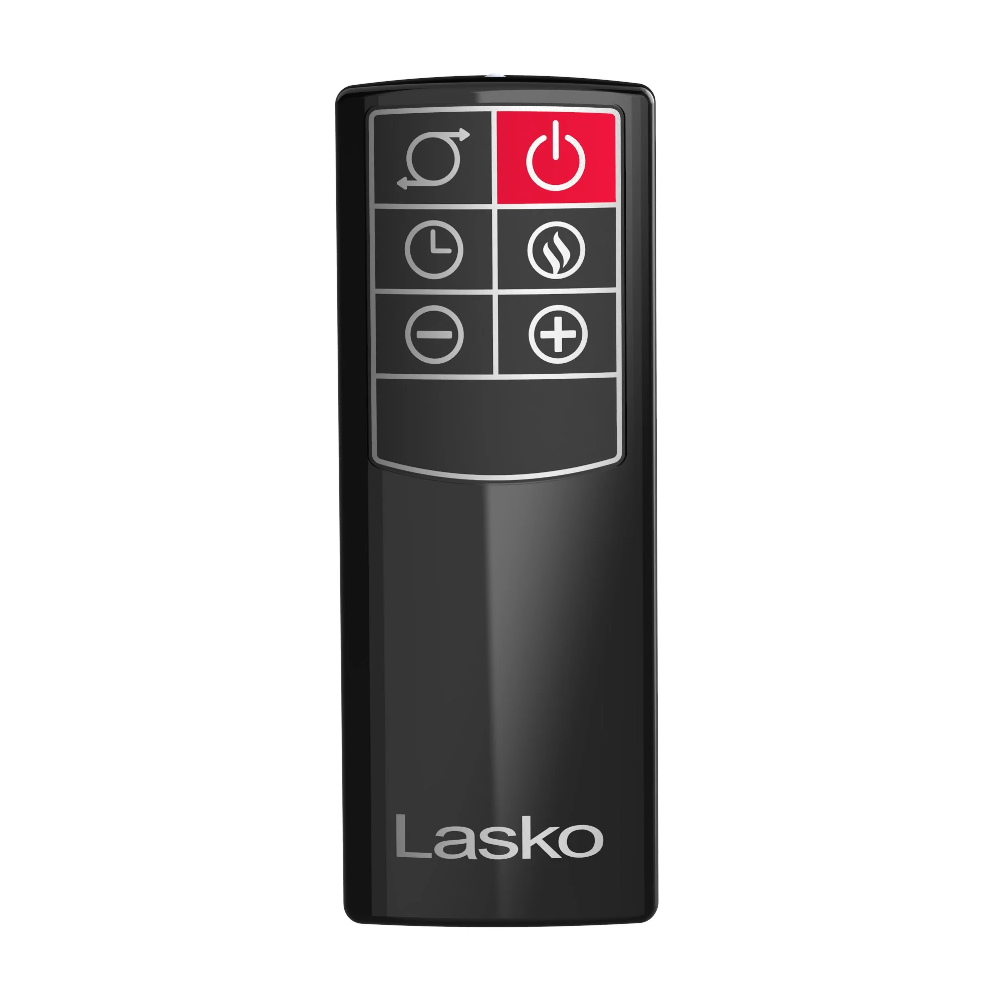 Lasko Ellipse 12" Table Top Heater (remote, timer, thermostat, tip-over switch, child lock, silver) - Image 11