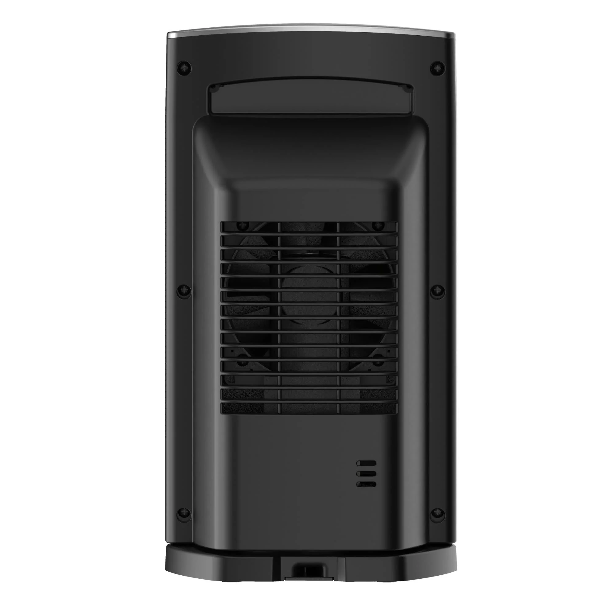 Lasko Ellipse 12" Table Top Heater (remote, timer, thermostat, tip-over switch, child lock, silver) - Image 9
