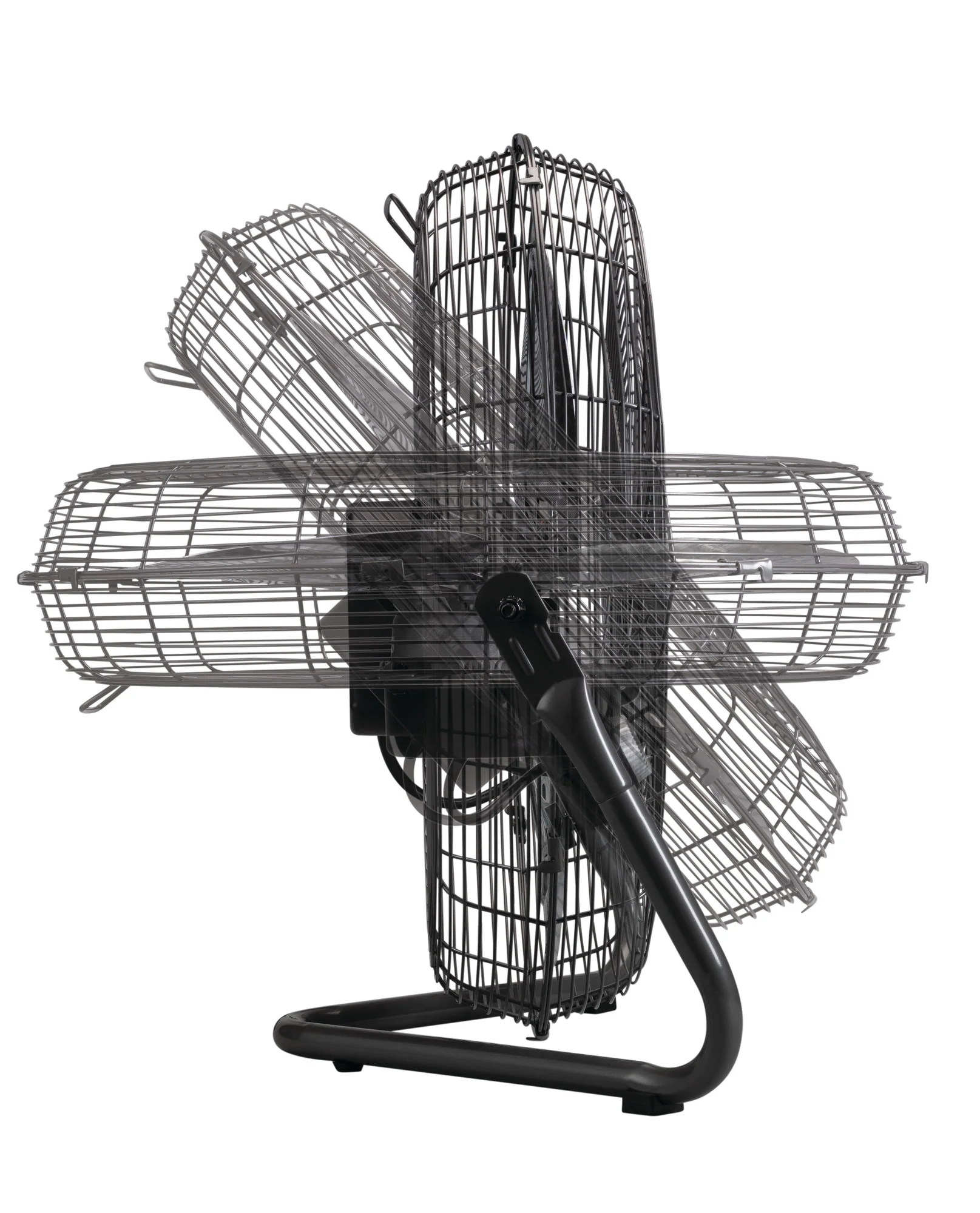 Lasko 20" High Velocity Floor Fan: Wall Mount, 3-Speed, Pivoting, Silver - Image 12