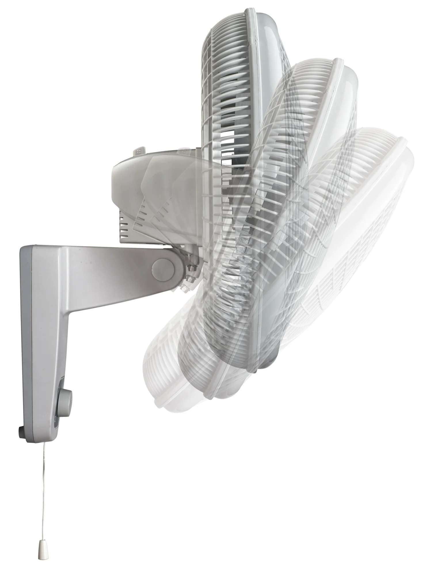 Lasko 16" Wall Mount Fan: Oscillating, 3-Speed, Tilting Head, White - Image 11