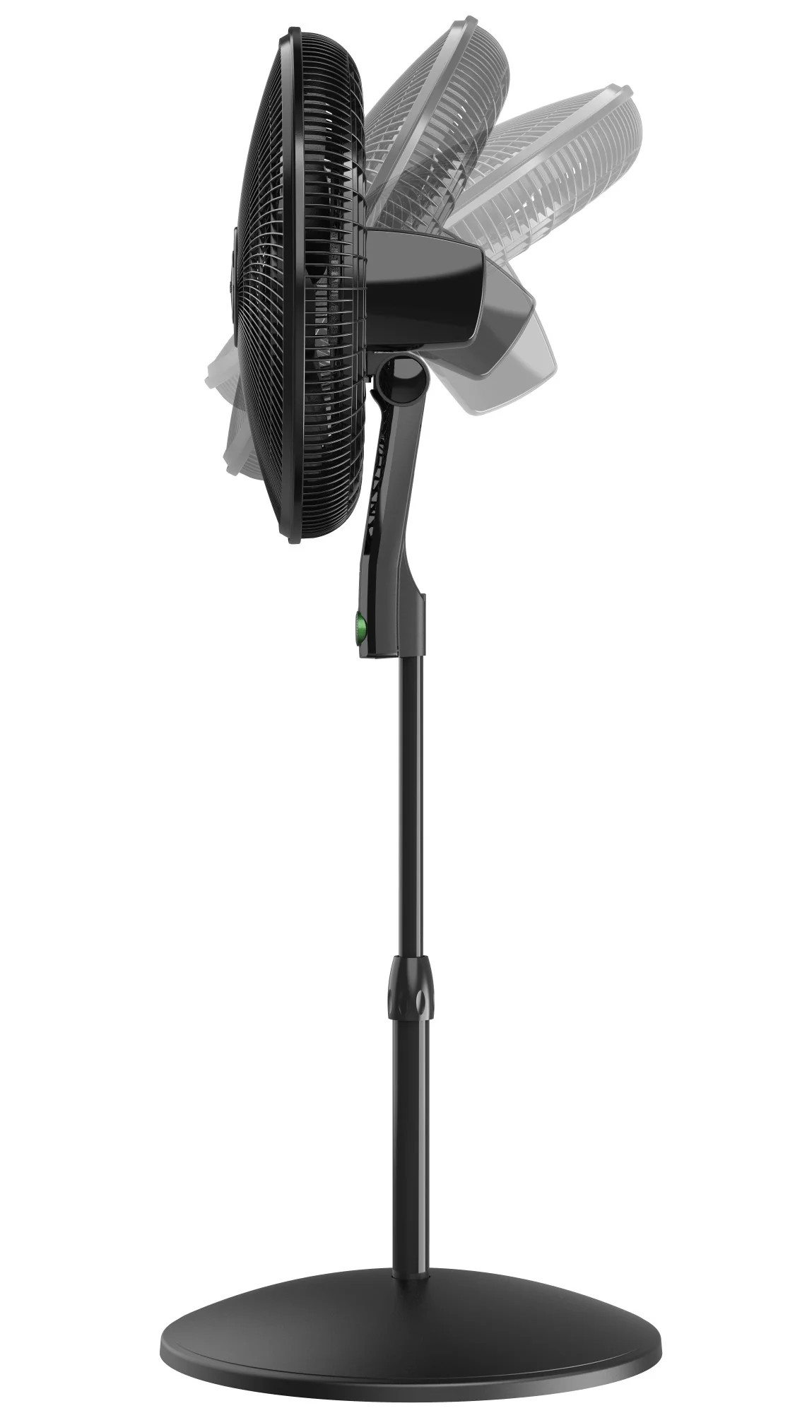 Lasko EcoQuiet 18" DC Pedestal Fan: Oscillating, 12-Speed, Remote, Black - Image 11
