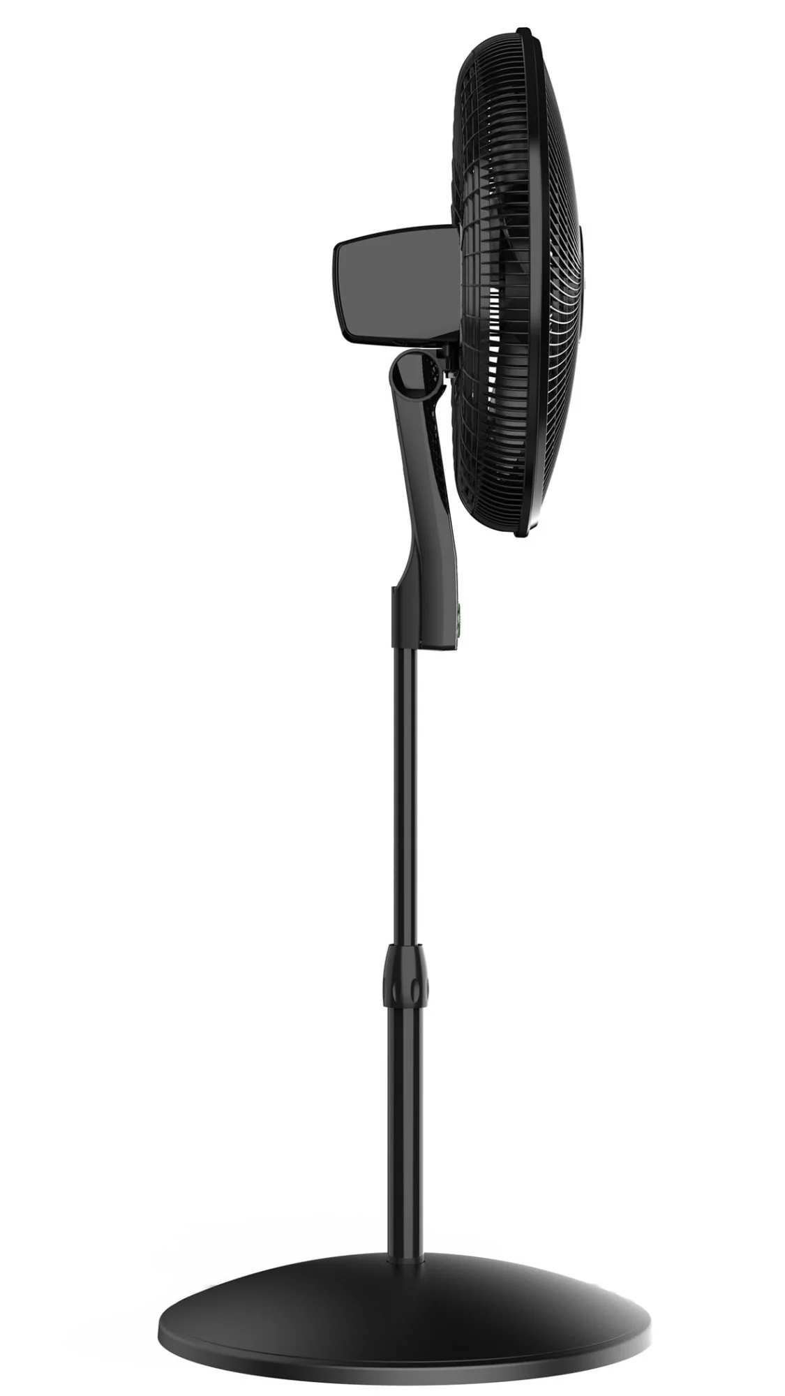 Lasko EcoQuiet 18" DC Pedestal Fan: Oscillating, 12-Speed, Remote, Black - Image 13