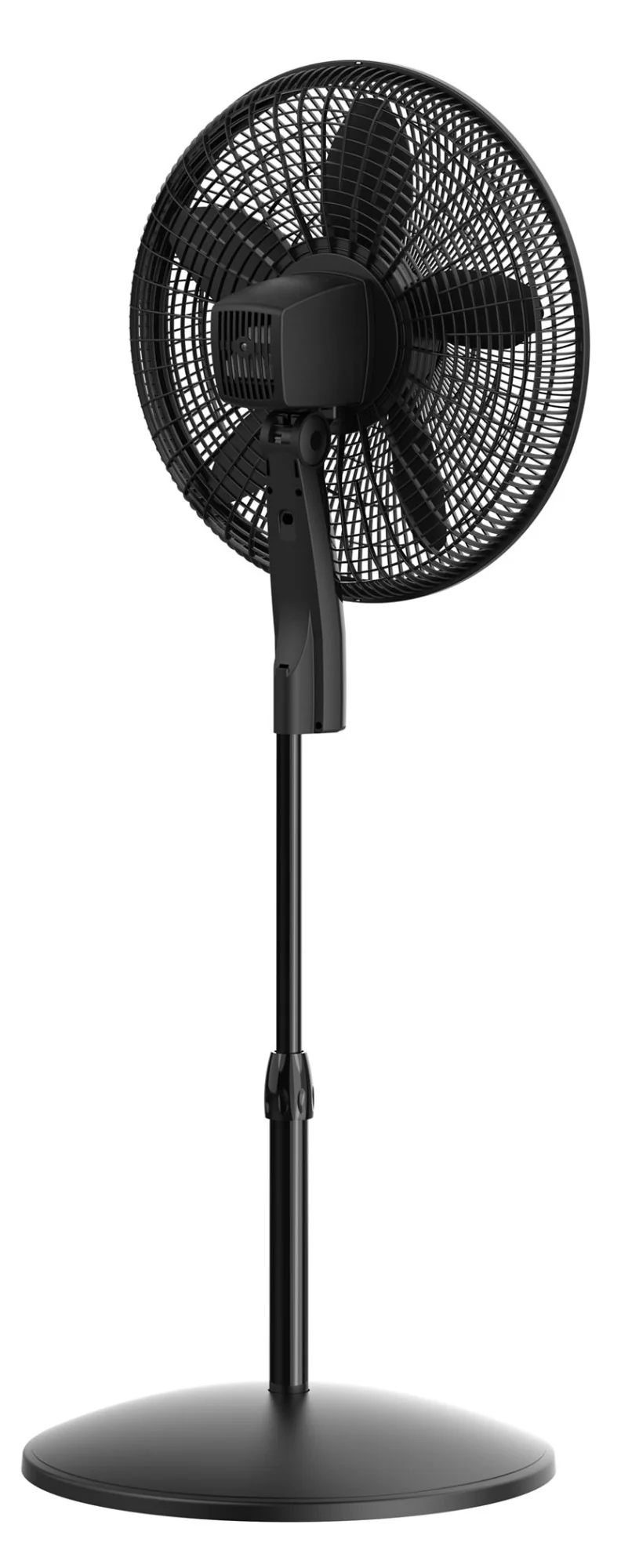 Lasko EcoQuiet 18" DC Pedestal Fan: Oscillating, 12-Speed, Remote, Black - Image 9
