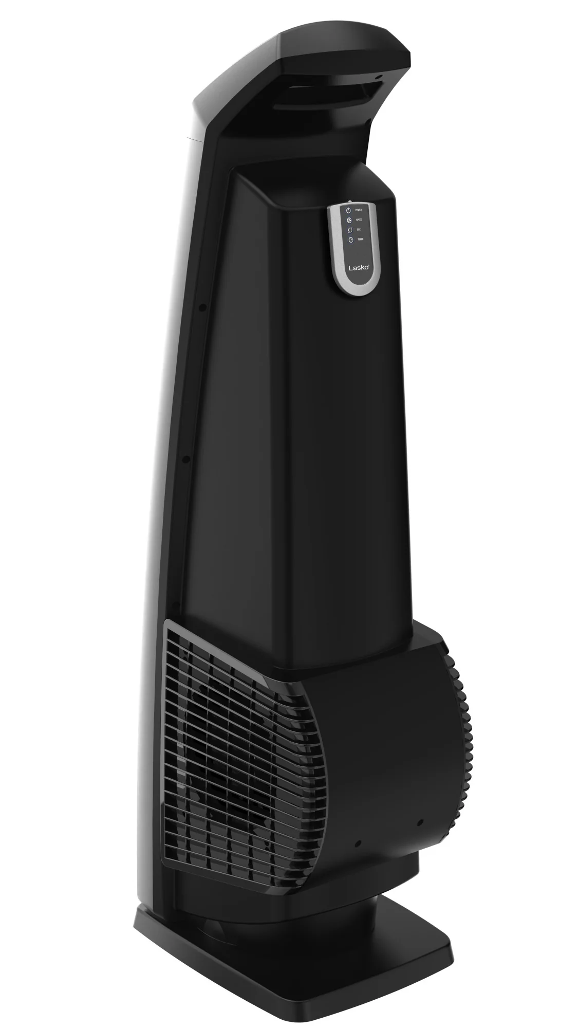 Lasko 35" Tower Fan: Oscillating, 3-Speed, High Velocity, Manual Louvers, Remote, Black - Image 10