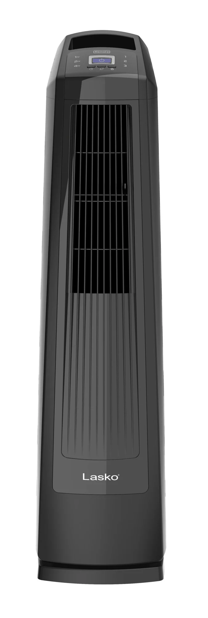 Lasko 35" Tower Fan: Oscillating, 3-Speed, High Velocity, Manual Louvers, Remote, Black - Image 8