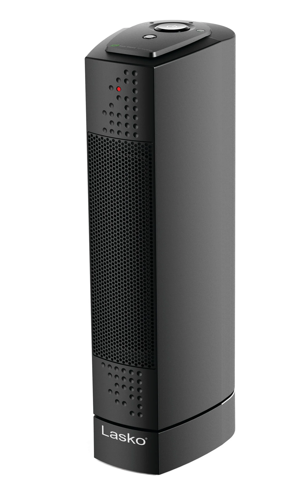 Lasko Oscillating Ultra Slim Electric Tower Space Heater with 2 Speeds, CT14101, Black - Image 8