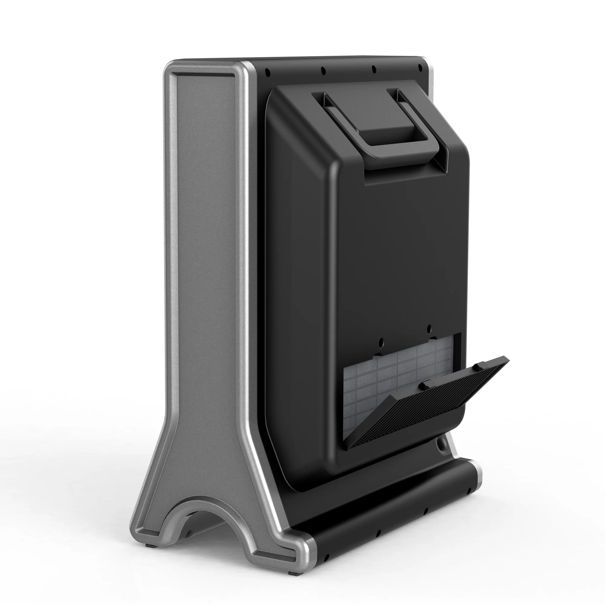 Lasko Portable Electric Ultra Ceramic Fireplace Space Heater, CA20100, Black - Image 5