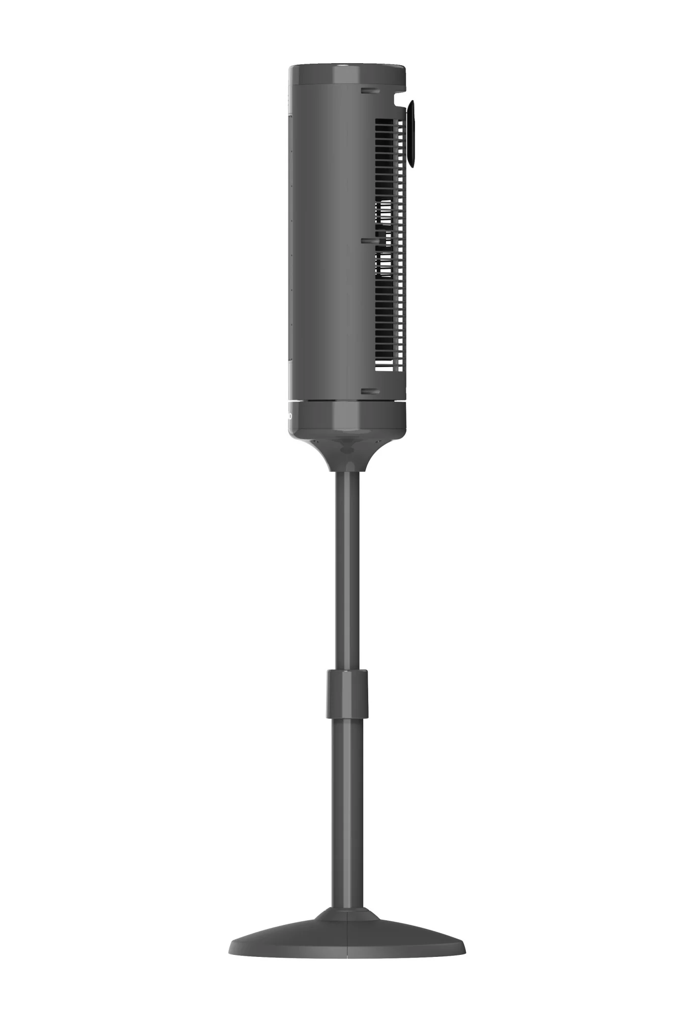 Lasko Rise 54" DC Pedestal Fan: Oscillating, 8-Speed, Remote, Timer, Gray - Image 13