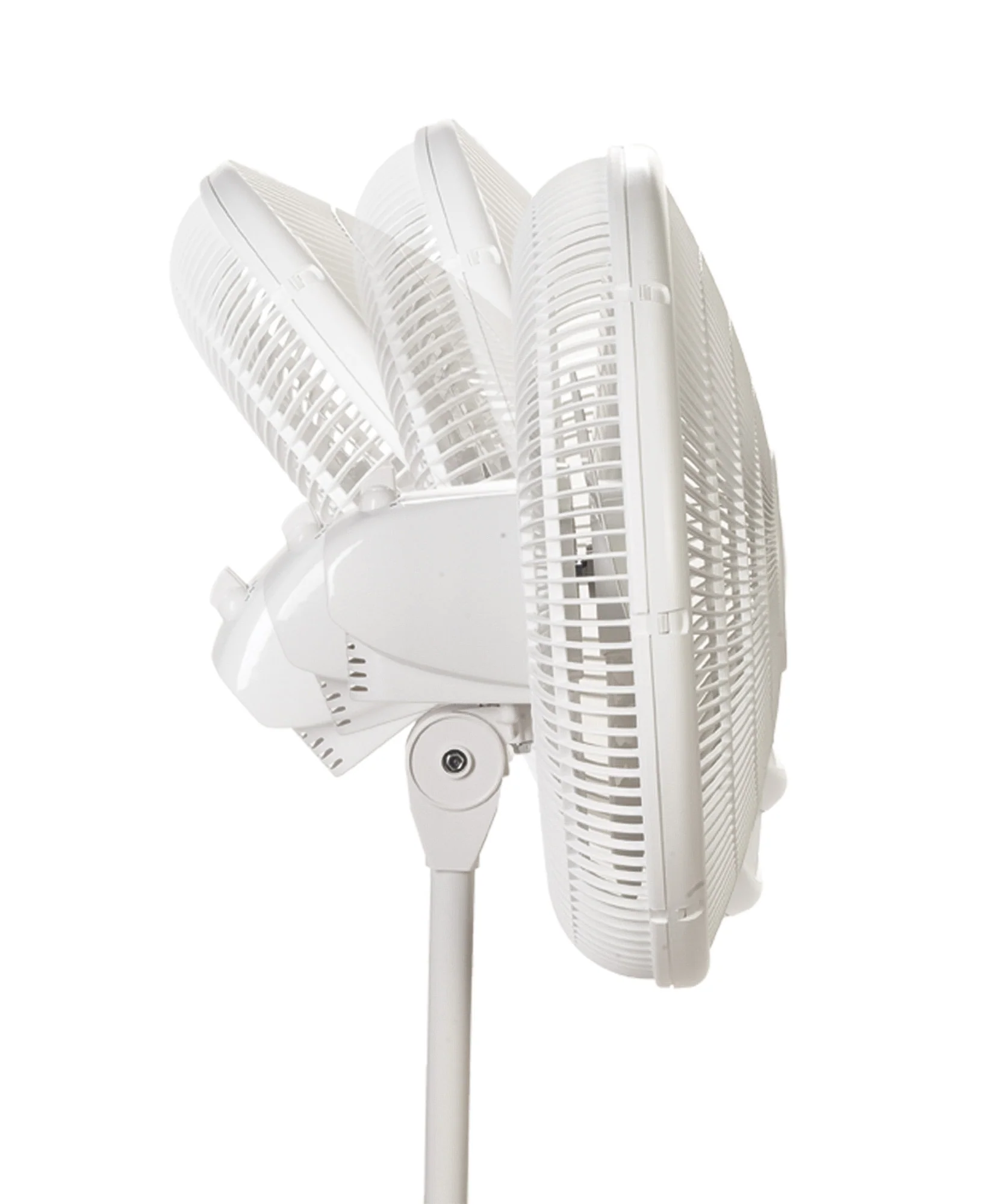 Lasko 16" Pedestal Fan: Oscillating, 3-Speed, Adjustable Height, White - Image 10