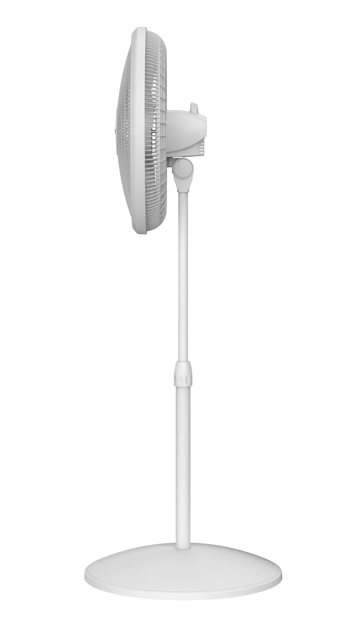 Lasko Cyclone 18" Pedestal Fan: Oscillating, 3-Speed,  Adjustable Height, White - Image 7