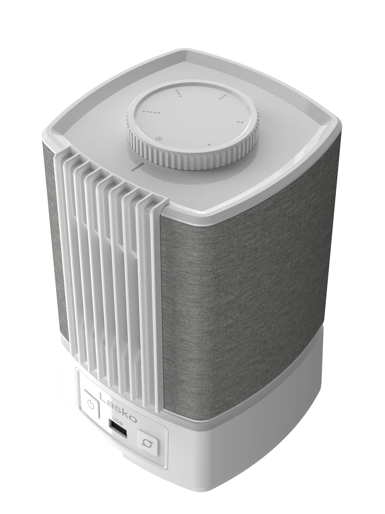Lasko SlumberBreeze 8" Table Fan with White Noise: Oscillating, 2-Speed, White - Image 10