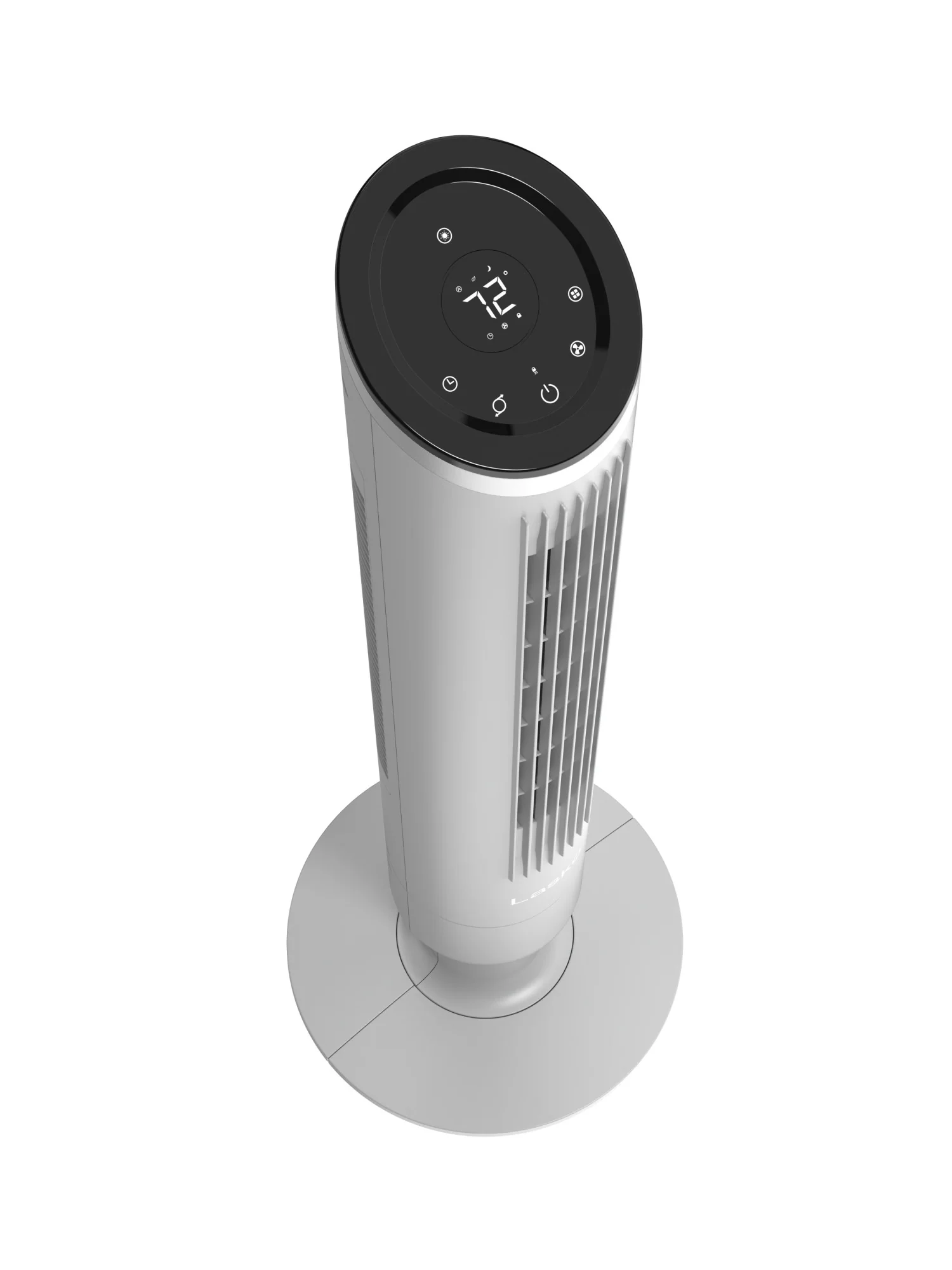 Lasko Apex 42" Tower Fan: Oscillating, 6-Speed, Remote, Timer, Gray - Image 4