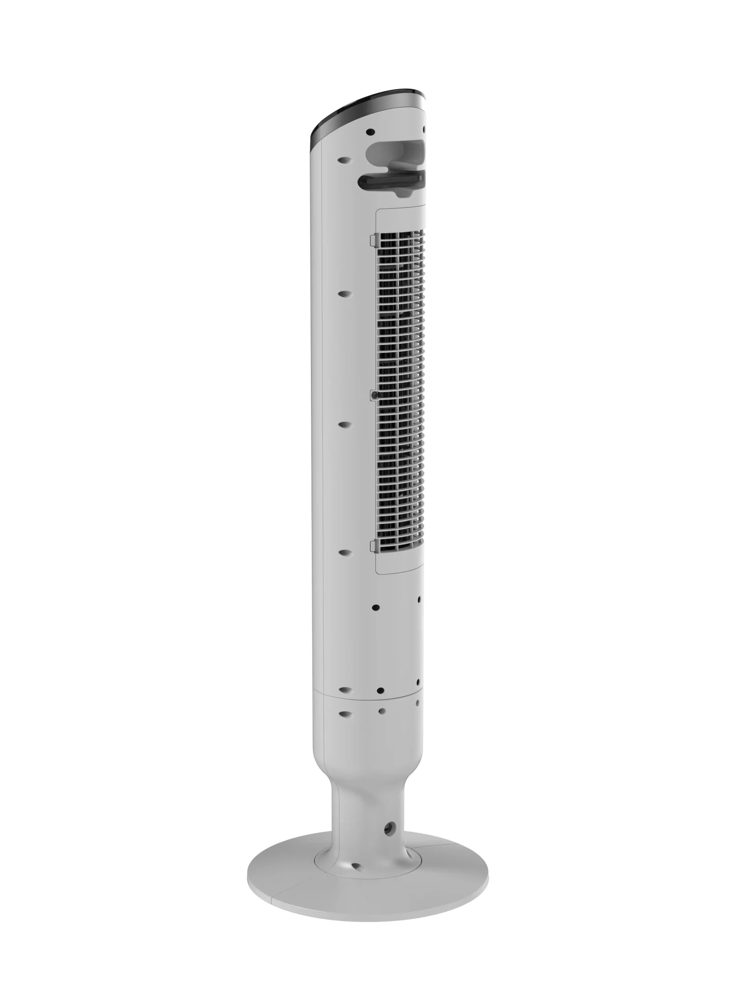 Lasko Apex 42" Tower Fan: Oscillating, 6-Speed, Remote, Timer, Gray - Image 6