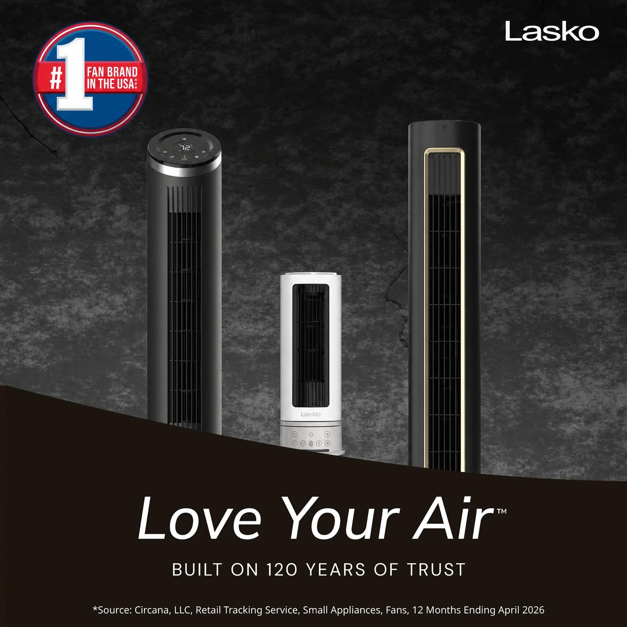 Lasko Pinnacle 15" DC Table Fan: Oscillating, 12-Speed, 15° Tilt, Remote, White - Image 2