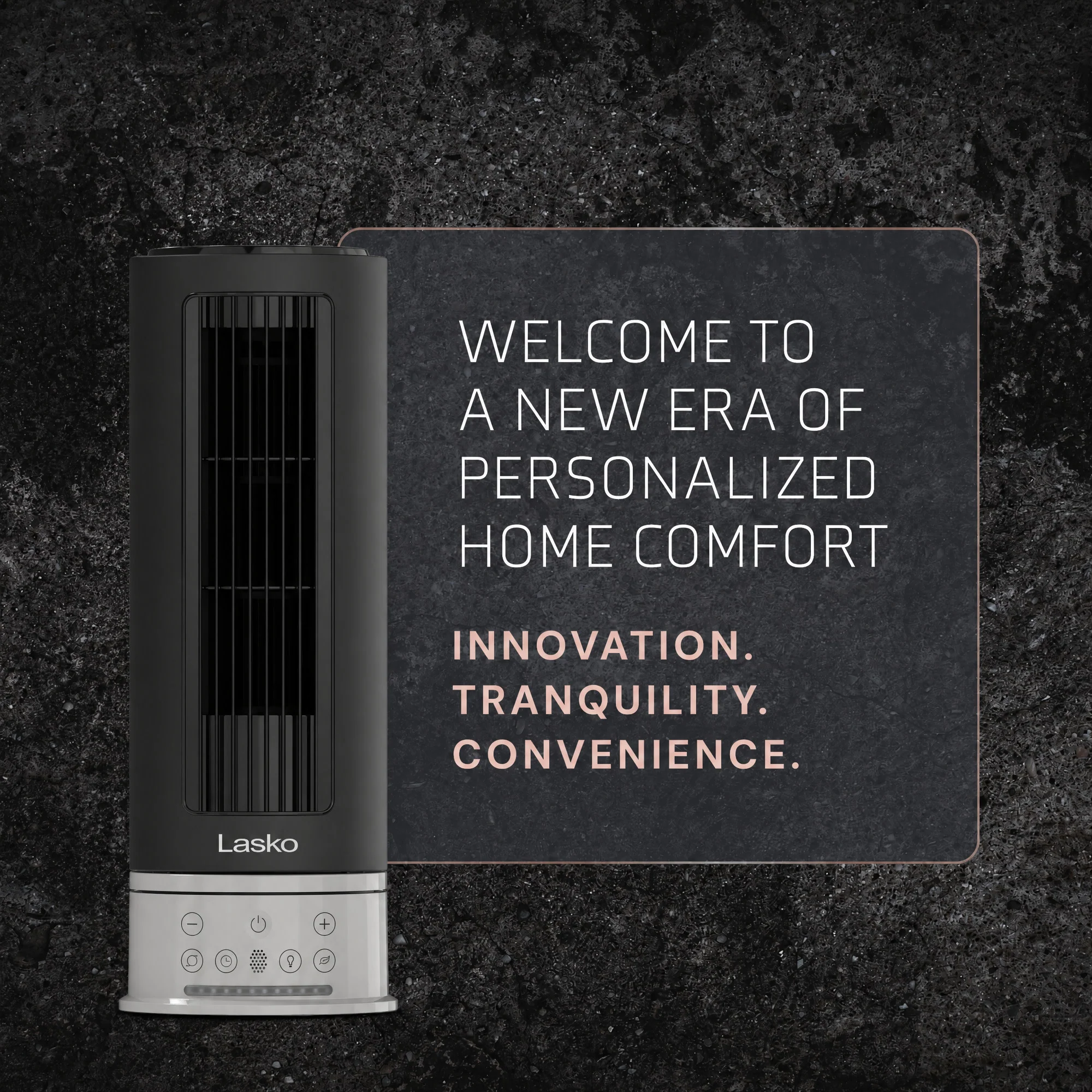 Lasko Pinnacle 15" DC Table Fan: Oscillating, 12-Speed, 15° Tilt, Remote, Black - Image 7
