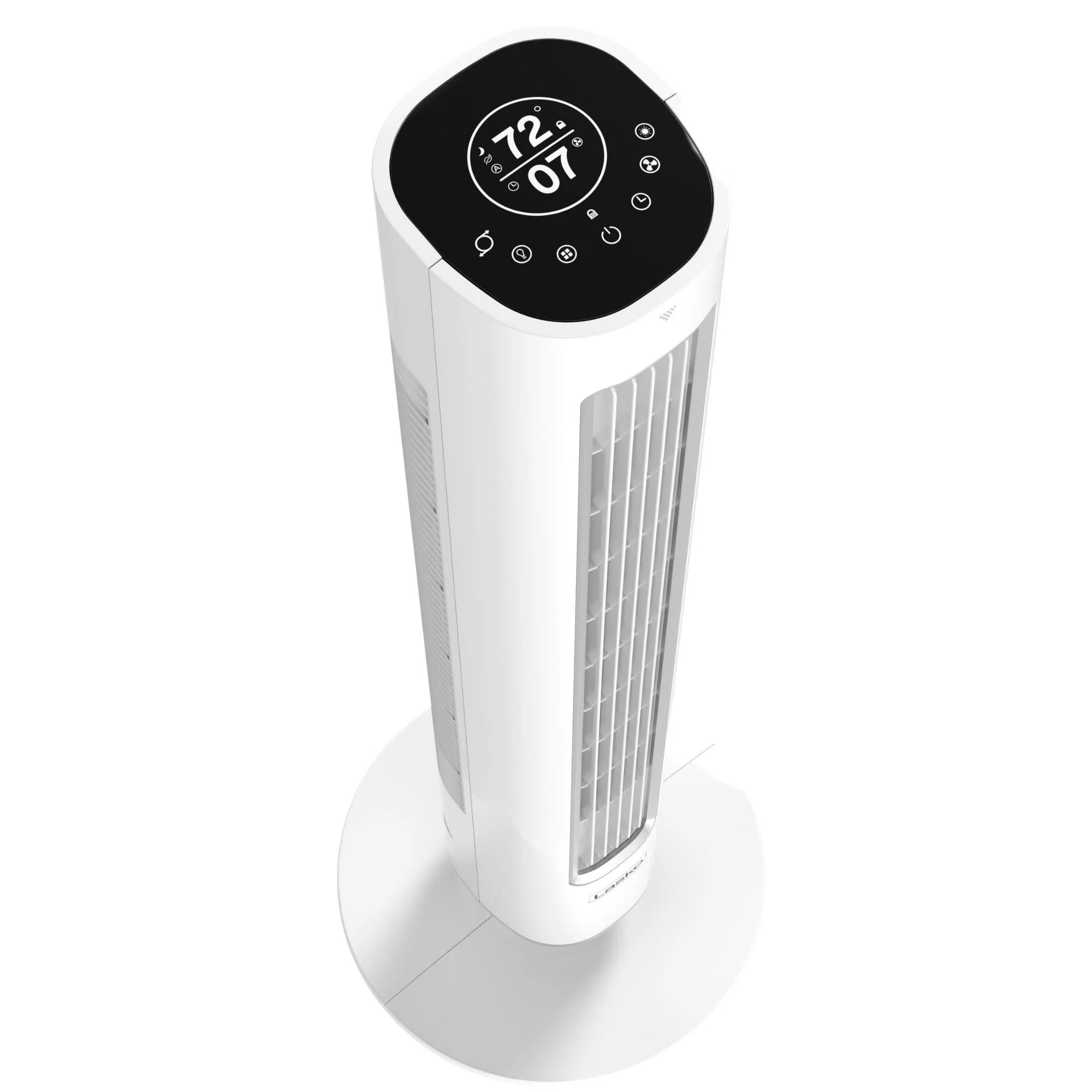 Lasko Pinnacle 40" DC Tower Fan: Oscillating, 12-Speed, Remote, Timer, White - Image 5