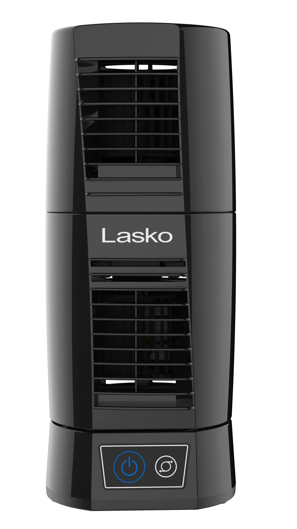 Lasko Wind Tower 12" Table Fan: Oscillating, 2-Speed, Pivoting, Black - Image 3