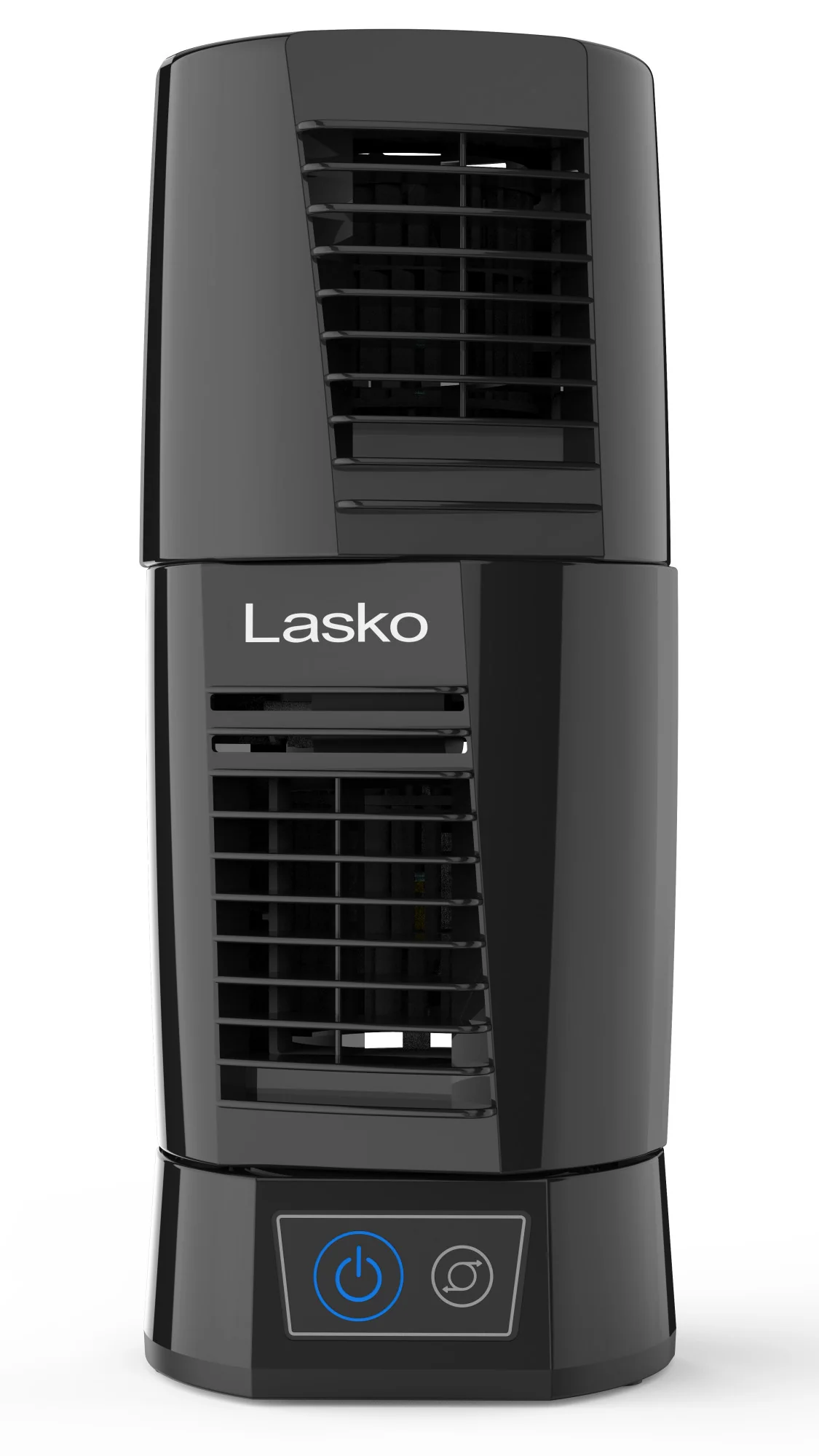 Lasko Wind Tower 12" Table Fan: Oscillating, 2-Speed, Pivoting, Black - Image 5