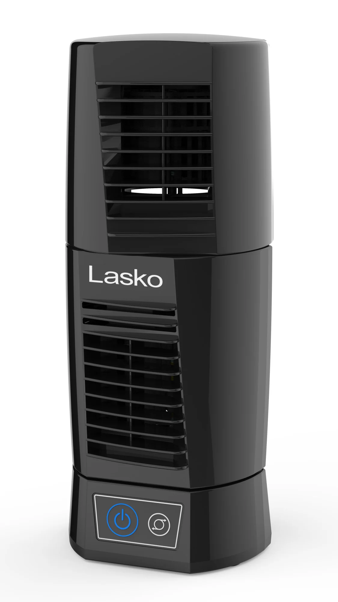 Lasko Wind Tower 12" Table Fan: Oscillating, 2-Speed, Pivoting, Black - Image 6