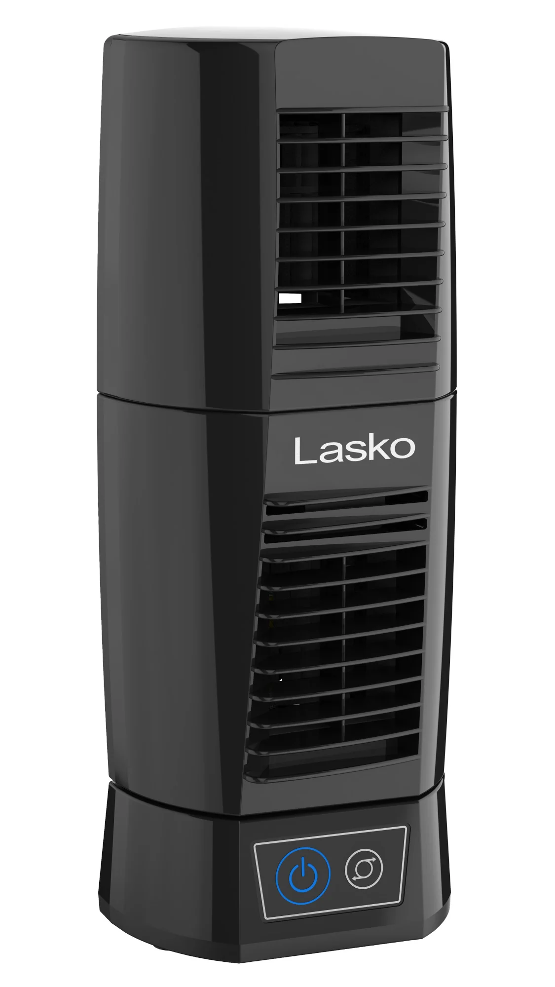 Lasko Wind Tower 12" Table Fan: Oscillating, 2-Speed, Pivoting, Black - Image 7