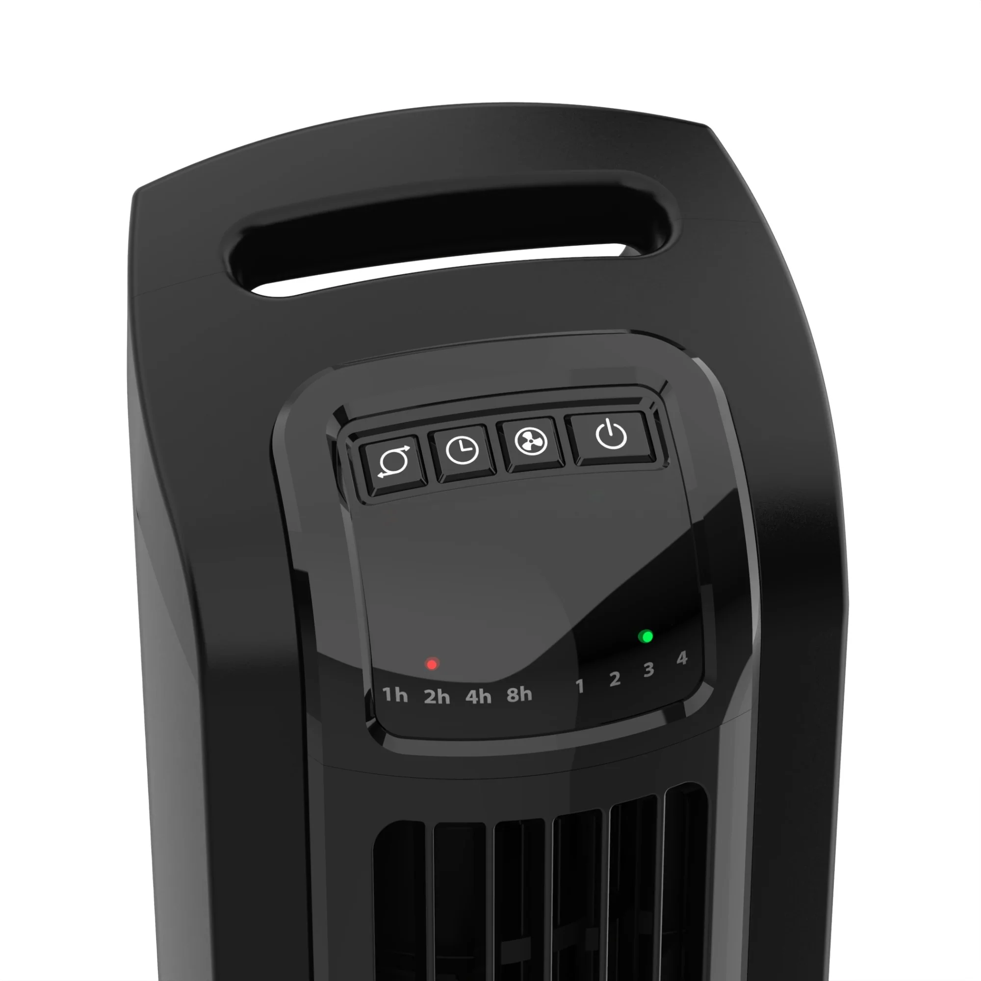 Lasko 36" Tower Fan: Oscillating, 4-Speed, Remote, Timer, Dark Mode, Black - Image 4
