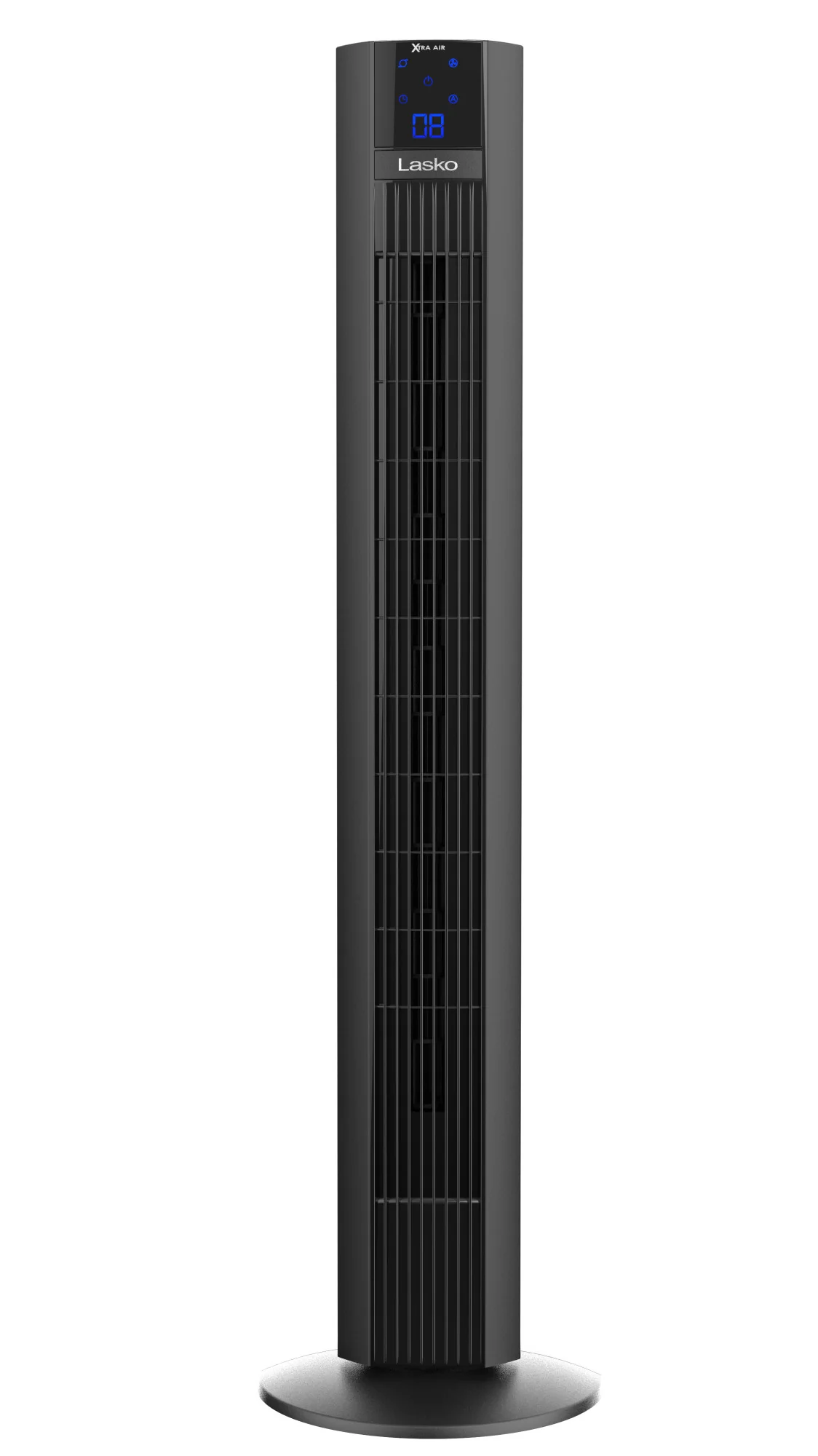 Lasko Xtra Air 48" Tower Fan: Oscillating, 4-Speed, Remote, Timer, Black - Image 3