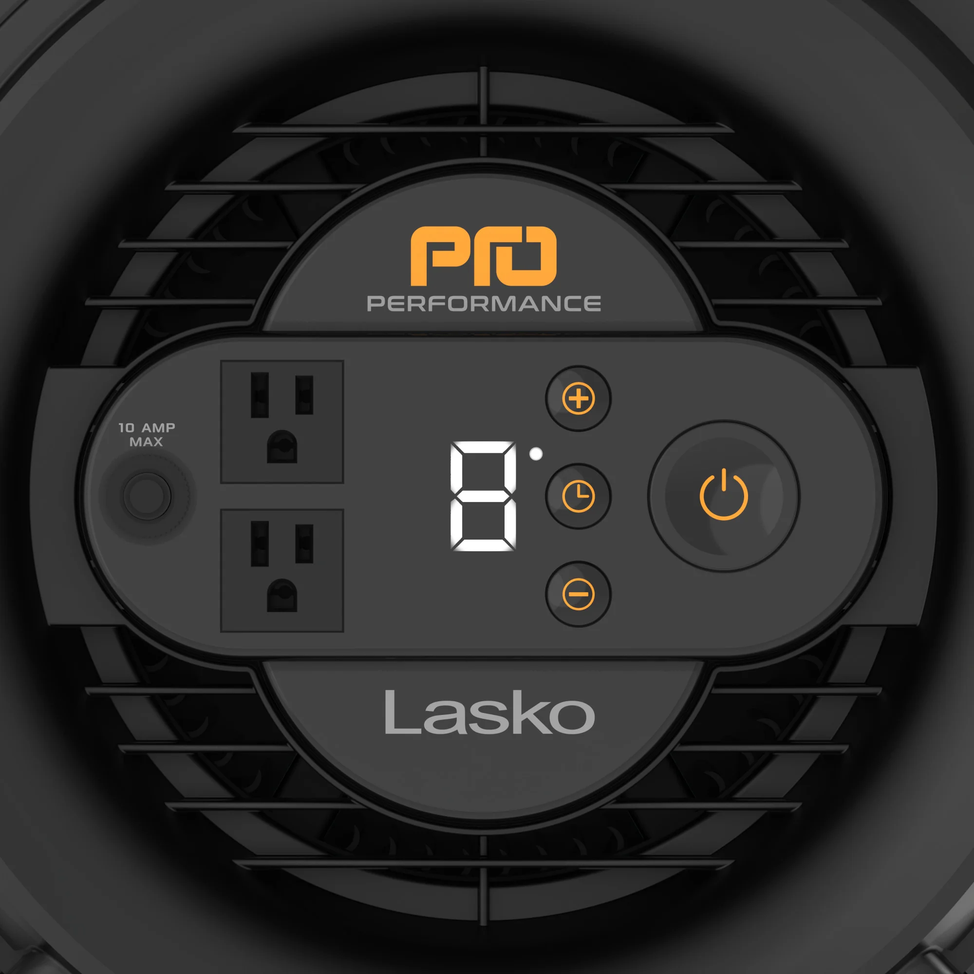 Lasko 14" DC Air Mover Blower Fan: 9-Speed, High Velocity, 2 Outlets, Pivoting, Black - Image 10